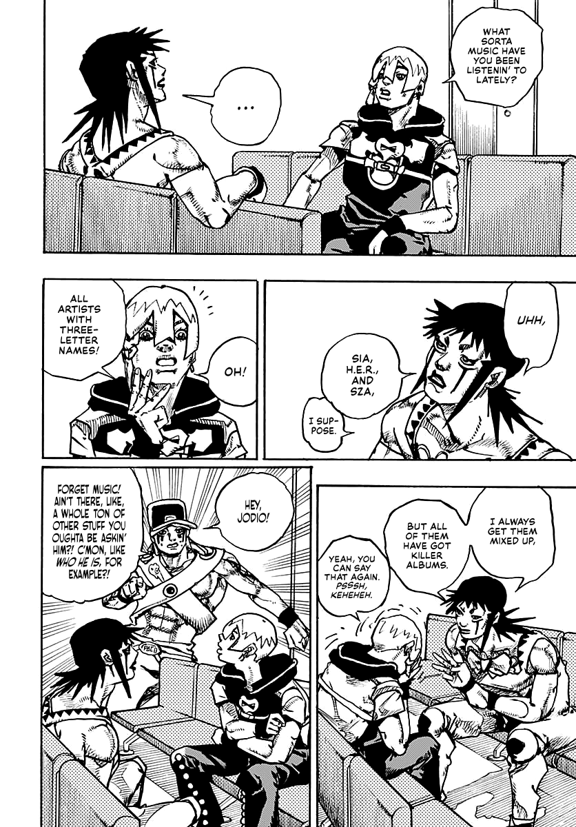 JoJo's Bizarre Adventure Part 9 - The JOJOLands chapter 12 page 11