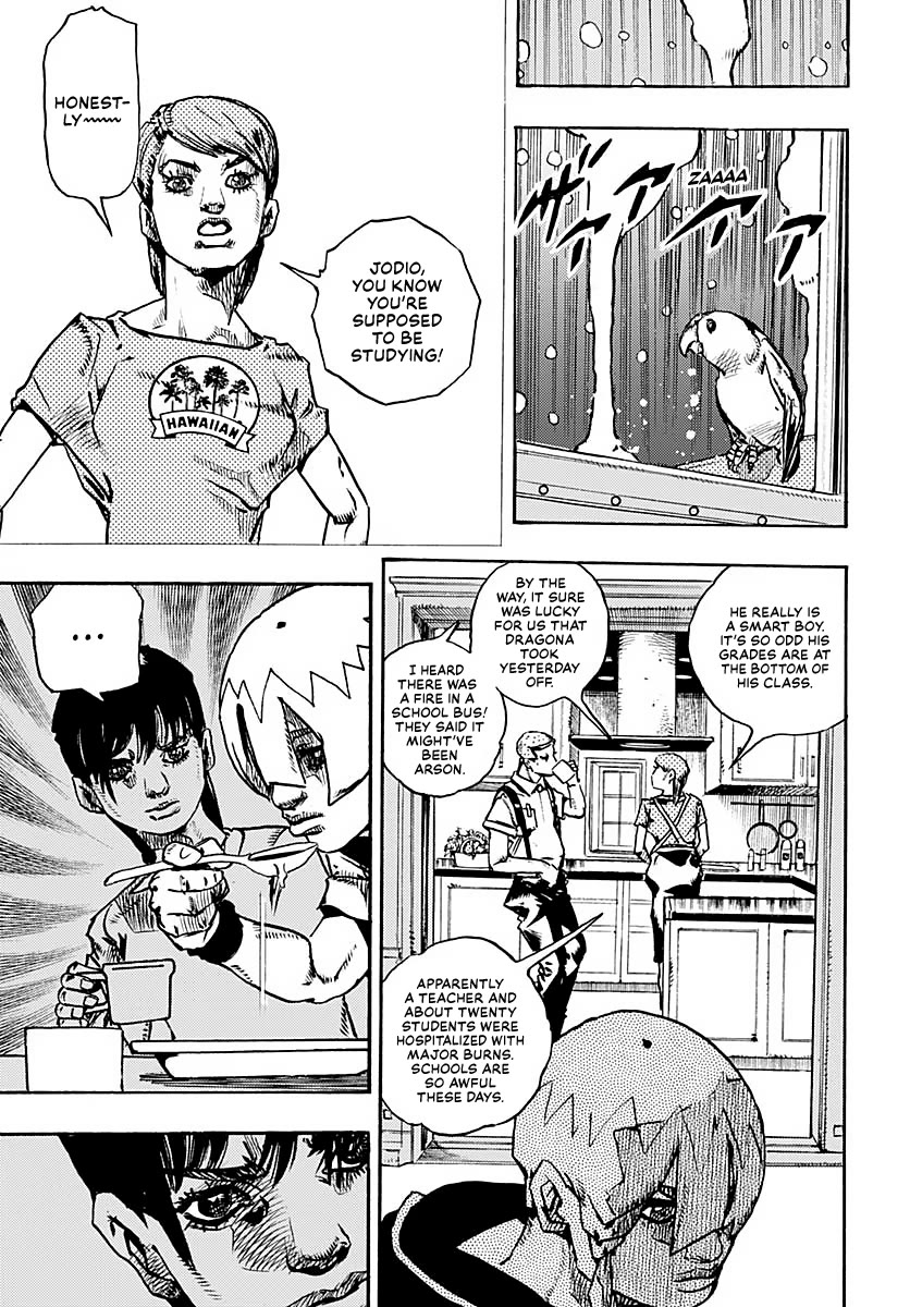 JoJo's Bizarre Adventure Part 9 - The JOJOLands chapter 13 page 21