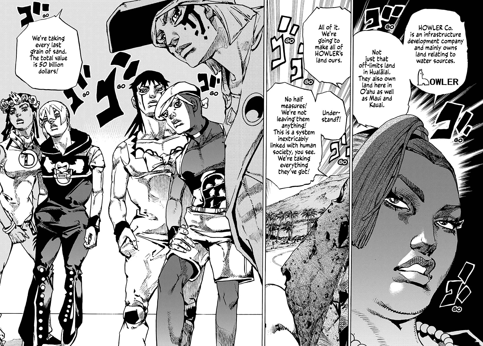 JoJo's Bizarre Adventure Part 9 - The JOJOLands chapter 14 page 14