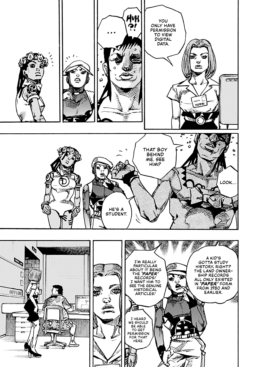 JoJo's Bizarre Adventure Part 9 - The JOJOLands chapter 14 page 22