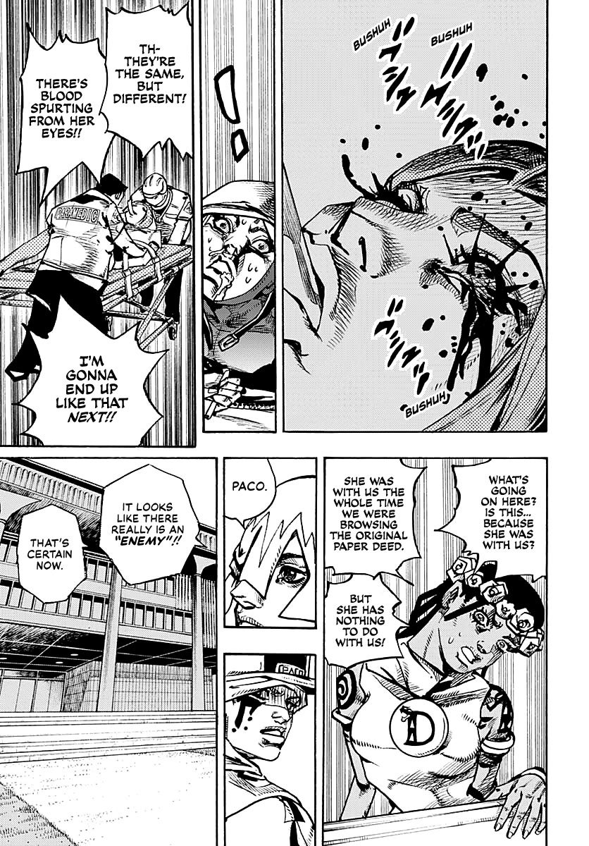 JoJo's Bizarre Adventure Part 9 - The JOJOLands chapter 15 page 19