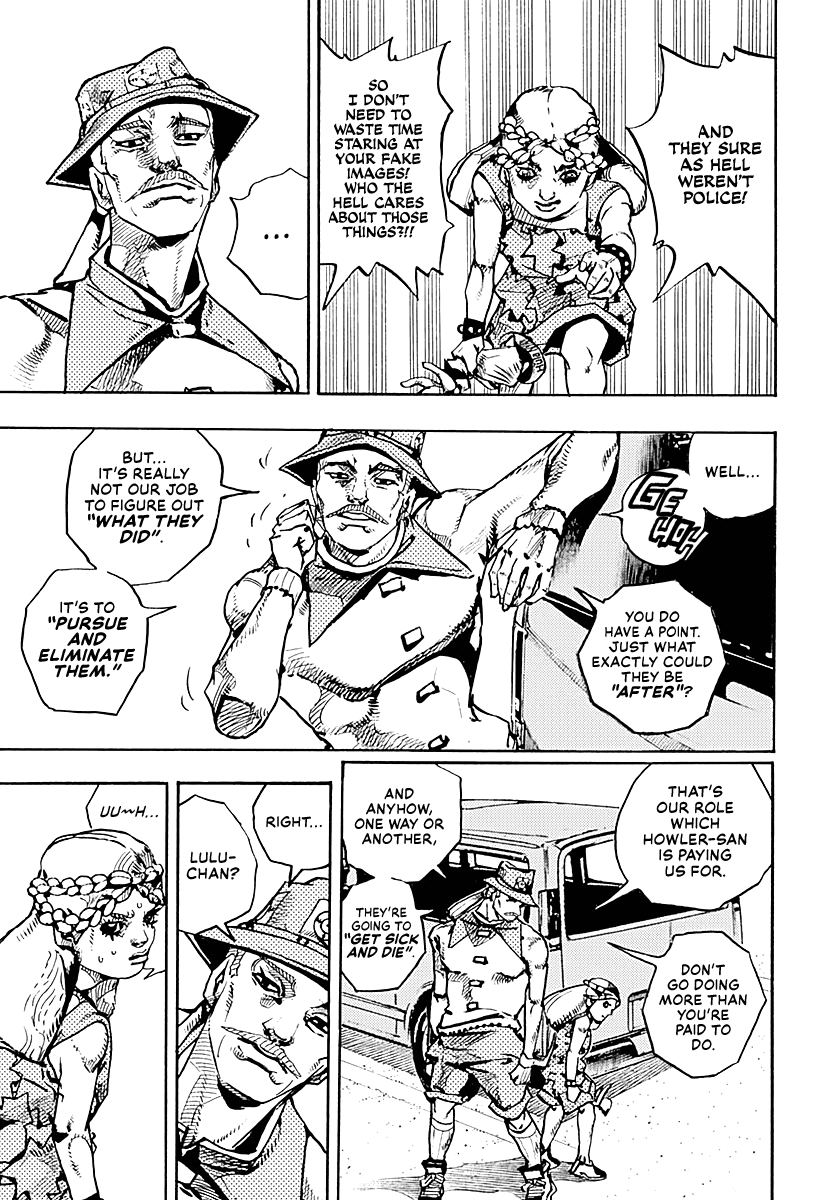JoJo's Bizarre Adventure Part 9 - The JOJOLands chapter 17 page 18