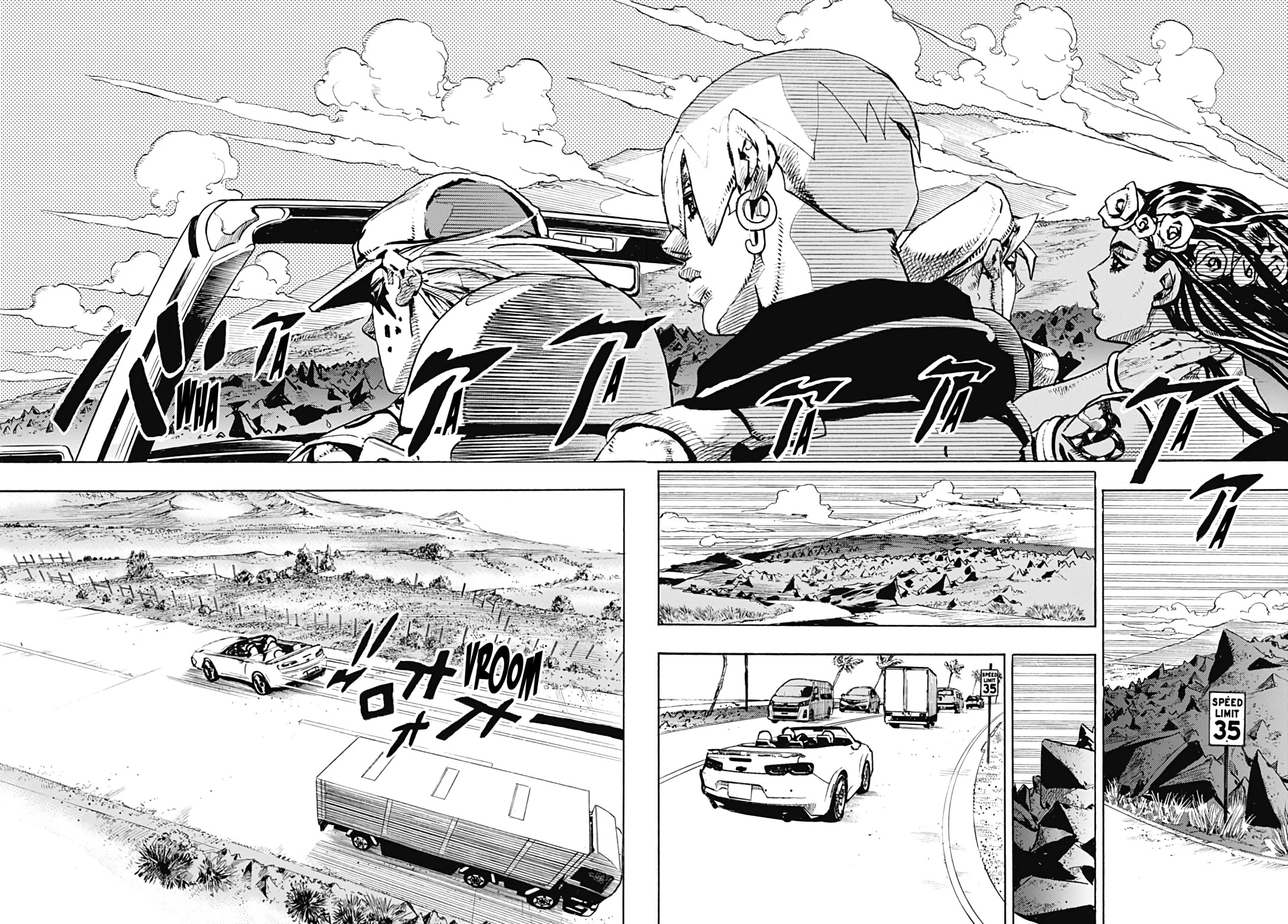 JoJo's Bizarre Adventure Part 9 - The JOJOLands chapter 2 page 28