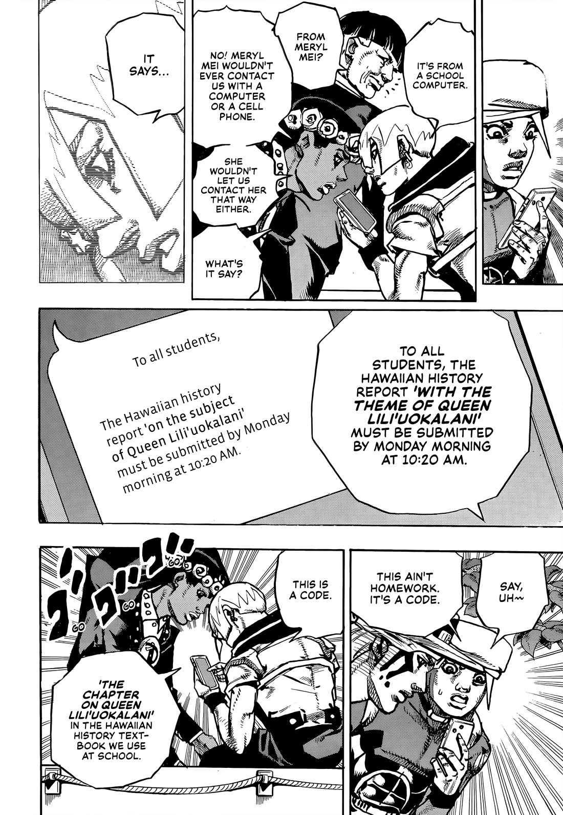 JoJo's Bizarre Adventure Part 9 - The JOJOLands chapter 22 page 17