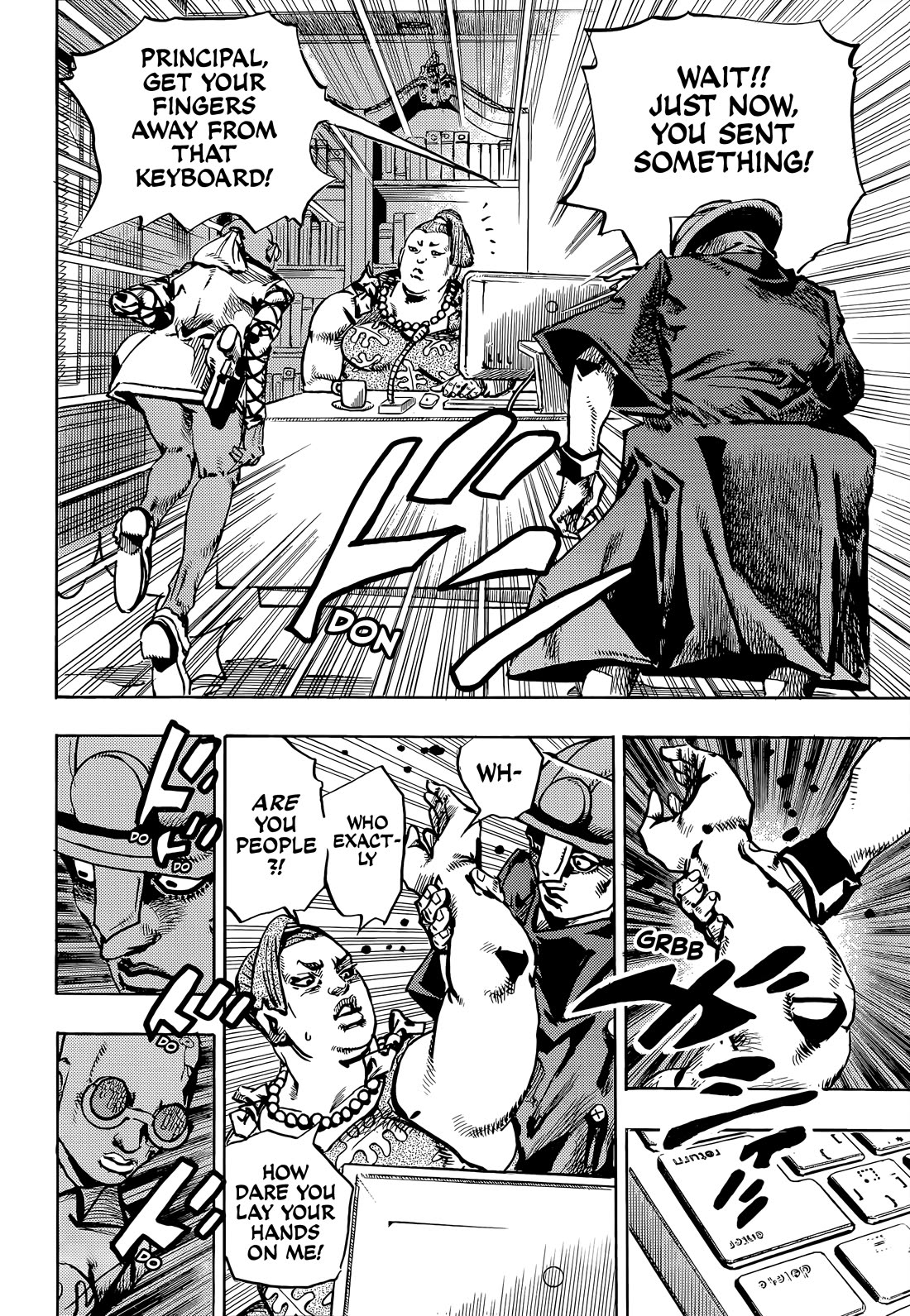 JoJo's Bizarre Adventure Part 9 - The JOJOLands chapter 22 page 27