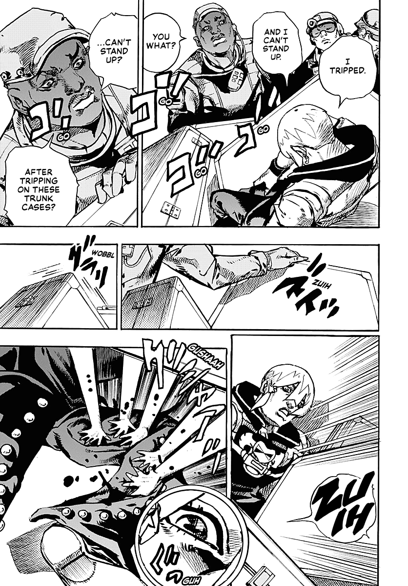 JoJo's Bizarre Adventure Part 9 - The JOJOLands chapter 28 page 5