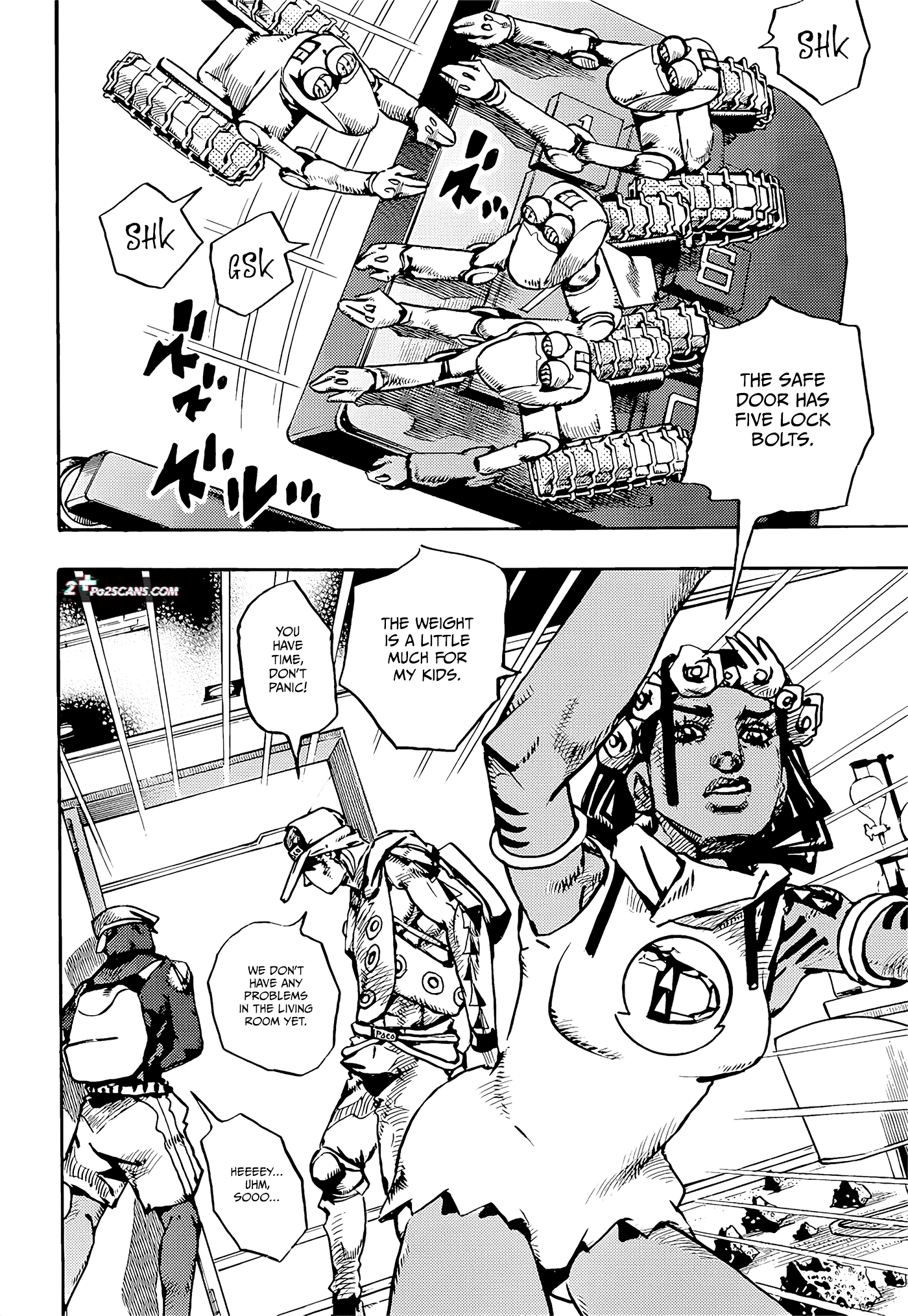 JoJo's Bizarre Adventure Part 9 - The JOJOLands chapter 3 page 24