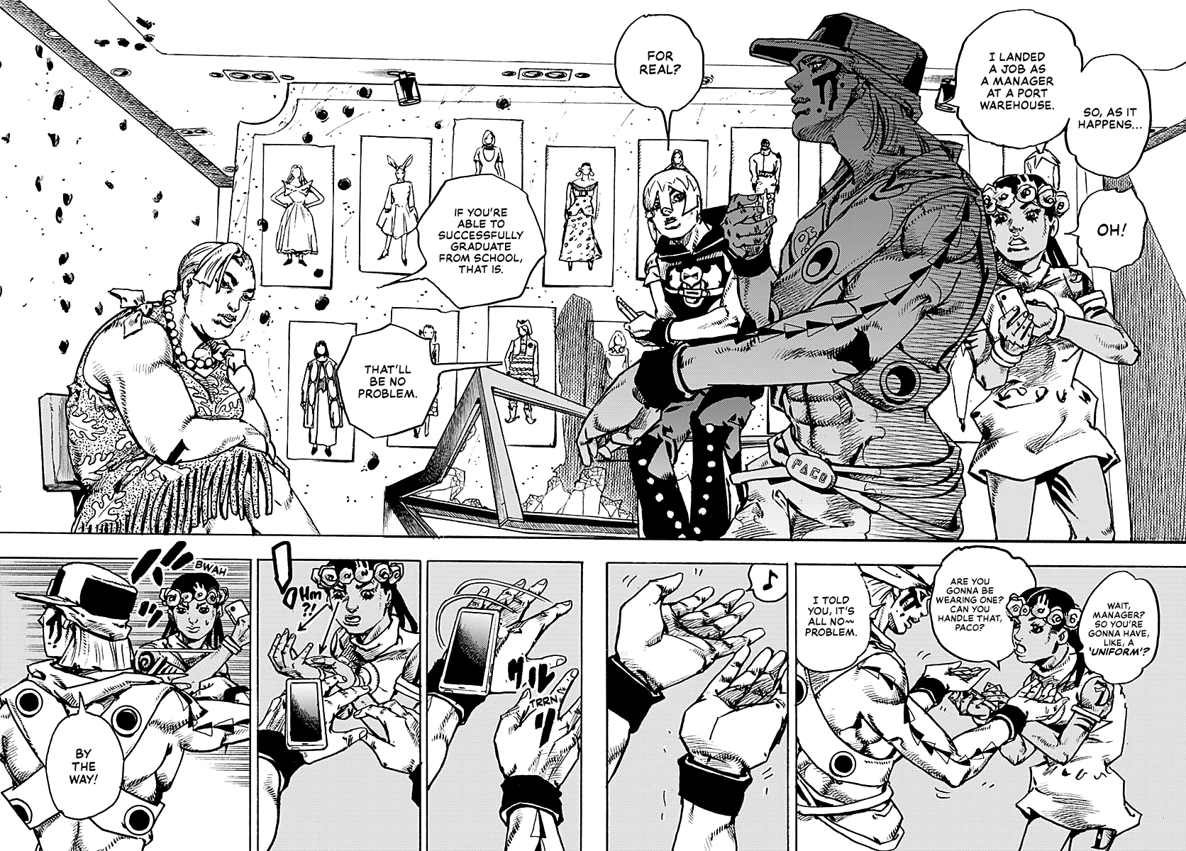 JoJo's Bizarre Adventure Part 9 - The JOJOLands chapter 33 page 18