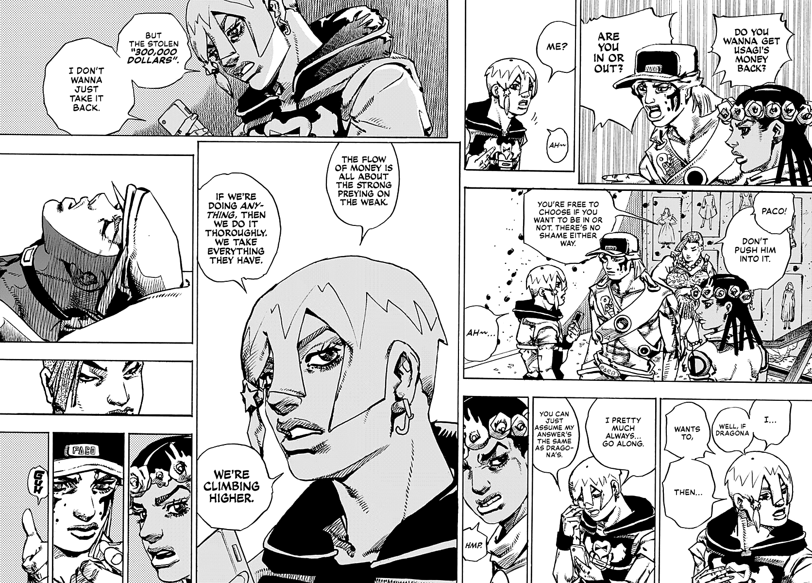 JoJo's Bizarre Adventure Part 9 - The JOJOLands chapter 33 page 35