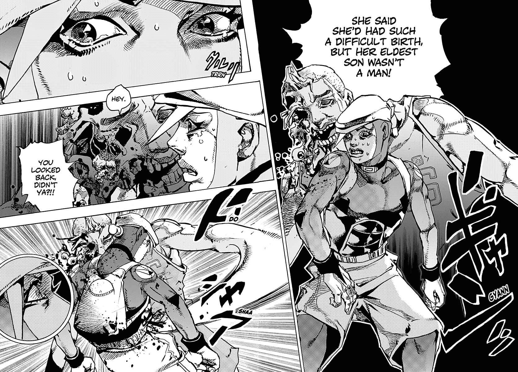 JoJo's Bizarre Adventure Part 9 - The JOJOLands chapter 34 page 33