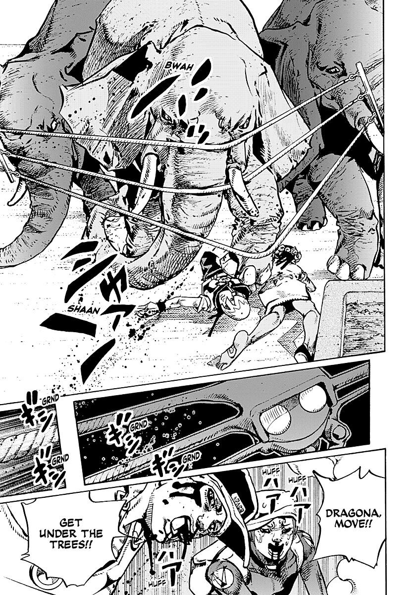 JoJo's Bizarre Adventure Part 9 - The JOJOLands chapter 36 page 23