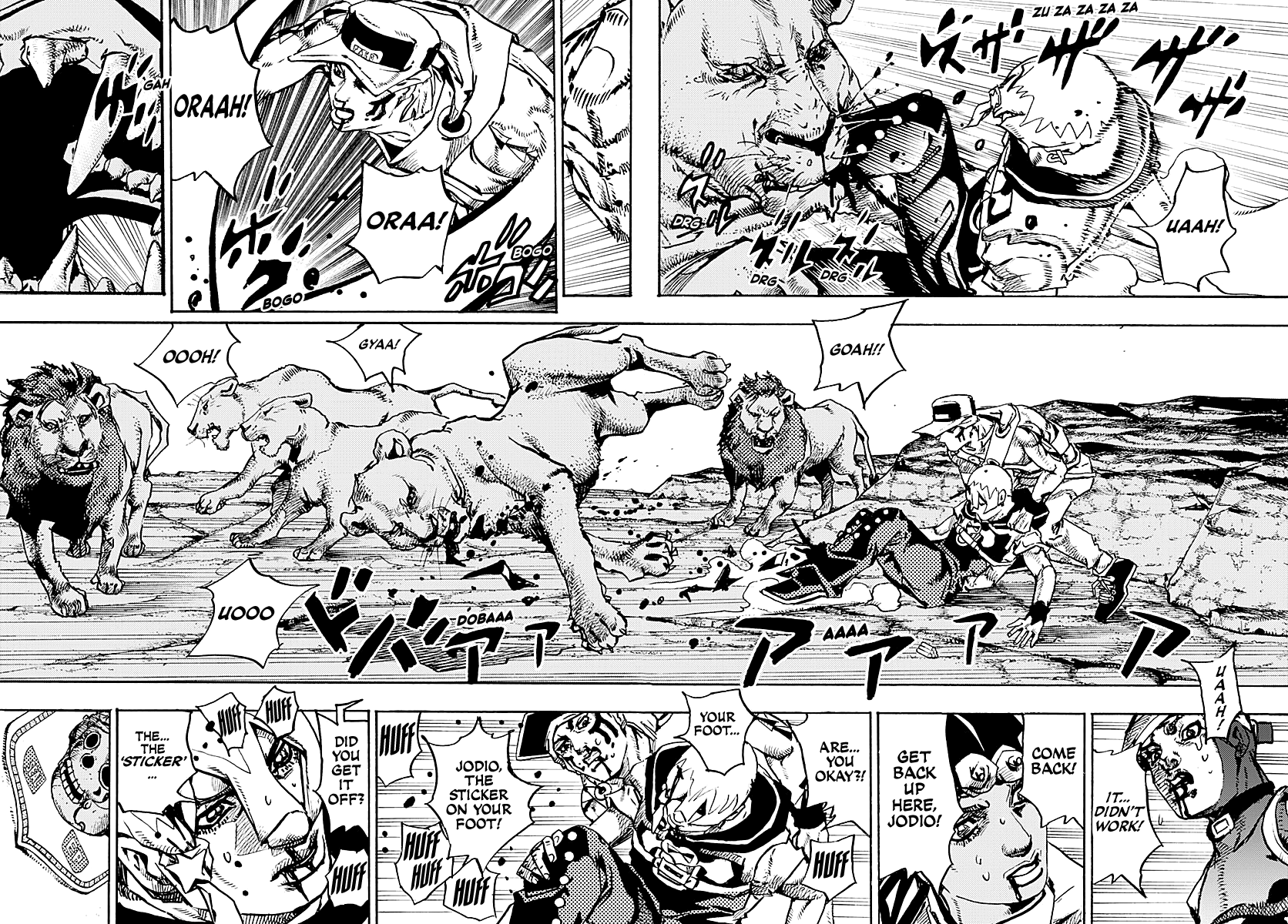 JoJo's Bizarre Adventure Part 9 - The JOJOLands chapter 37 page 12