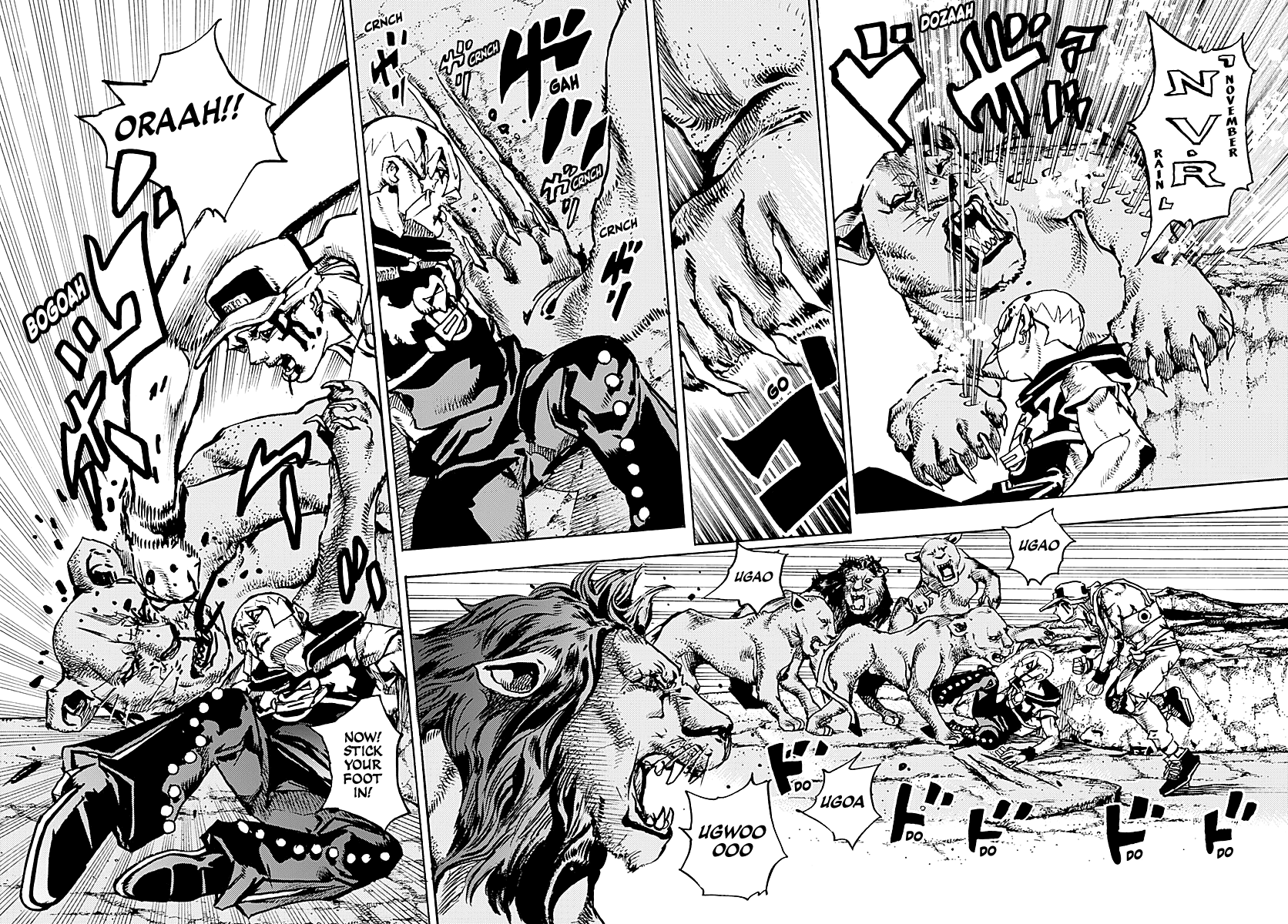 JoJo's Bizarre Adventure Part 9 - The JOJOLands chapter 37 page 7