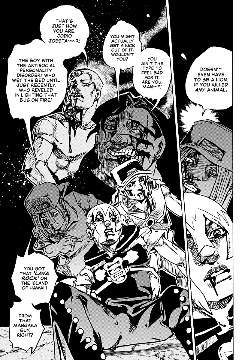 JoJo's Bizarre Adventure Part 9 - The JOJOLands chapter 37 page 9