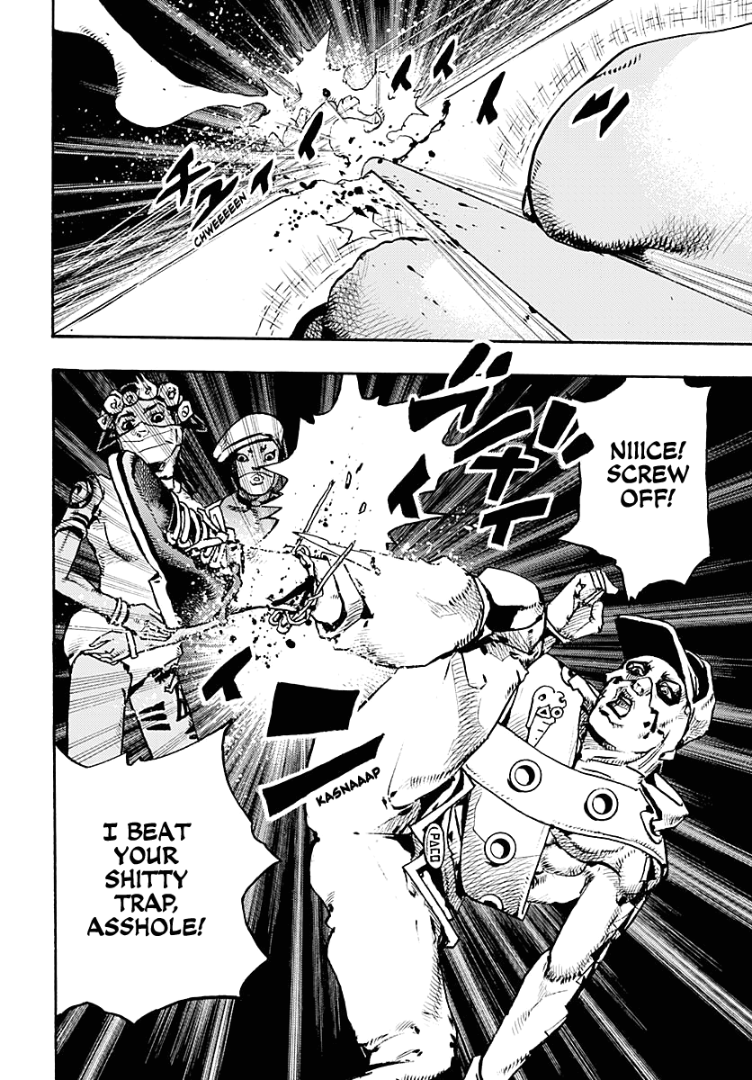 JoJo's Bizarre Adventure Part 9 - The JOJOLands chapter 4 page 17