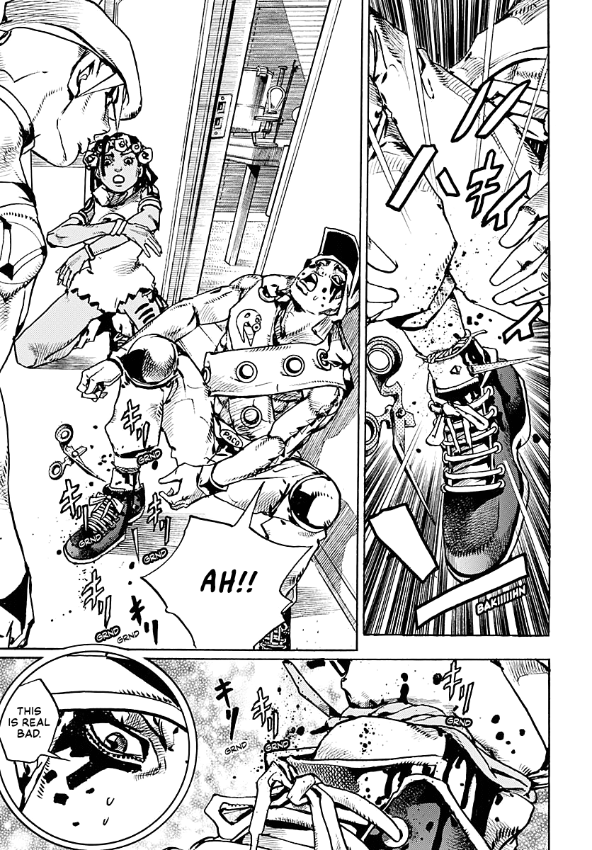 JoJo's Bizarre Adventure Part 9 - The JOJOLands chapter 4 page 7
