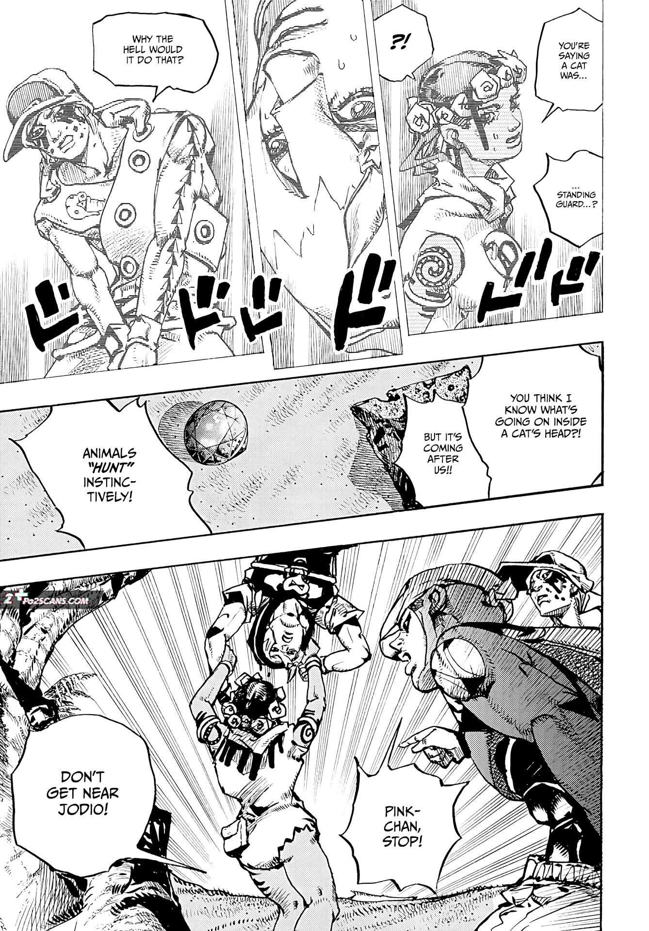 JoJo's Bizarre Adventure Part 9 - The JOJOLands chapter 6 page 17