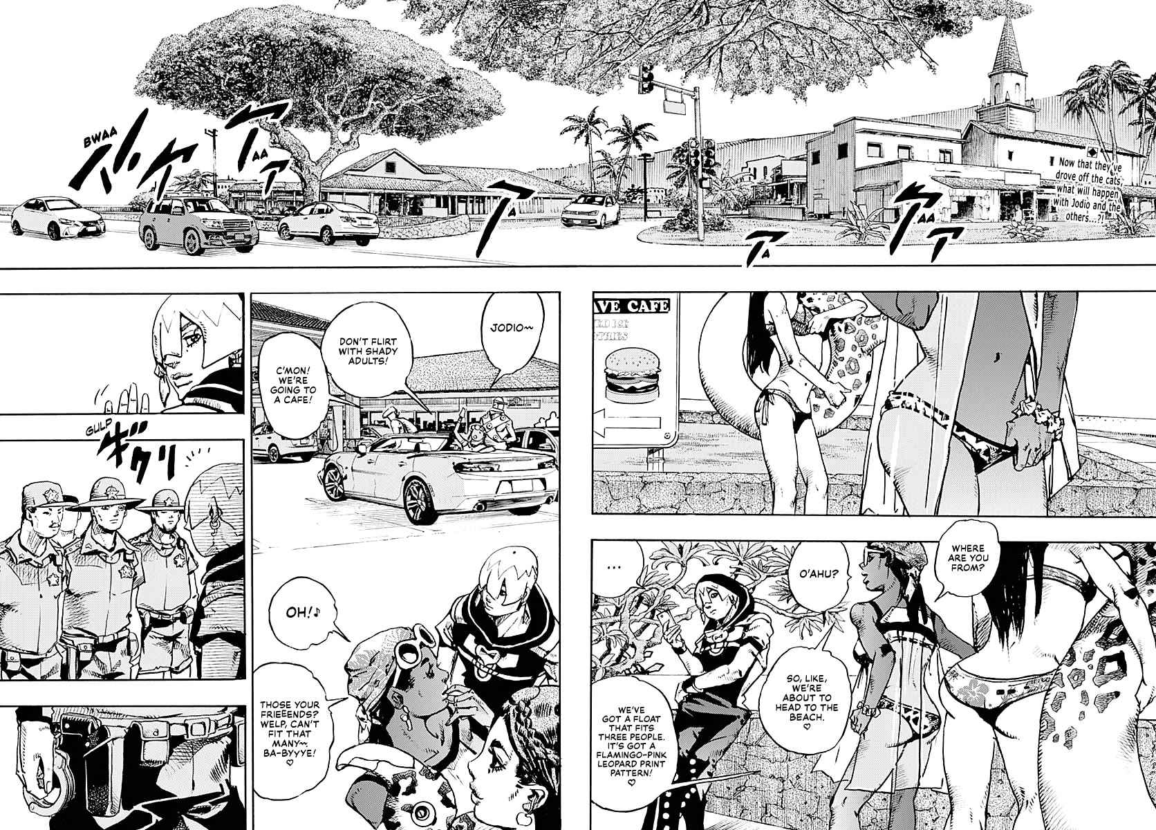 JoJo's Bizarre Adventure Part 9 - The JOJOLands chapter 8 page 2