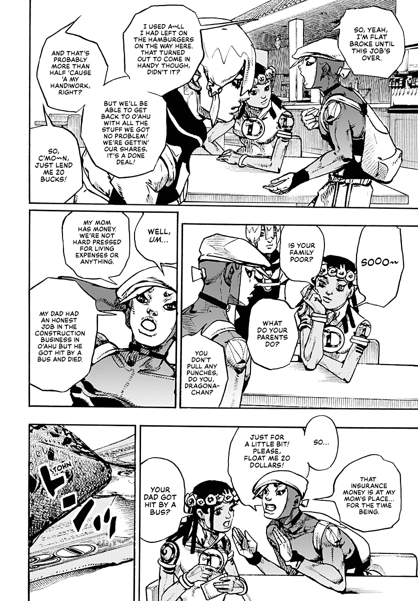 JoJo's Bizarre Adventure Part 9 - The JOJOLands chapter 8 page 5