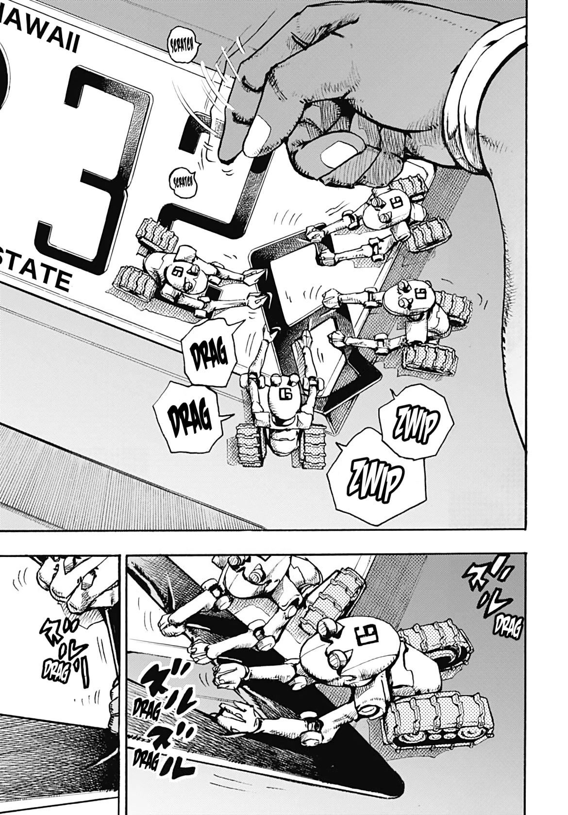 JoJo's Bizarre Adventure Part 9 - The JOJOLands chapter 1 page 27