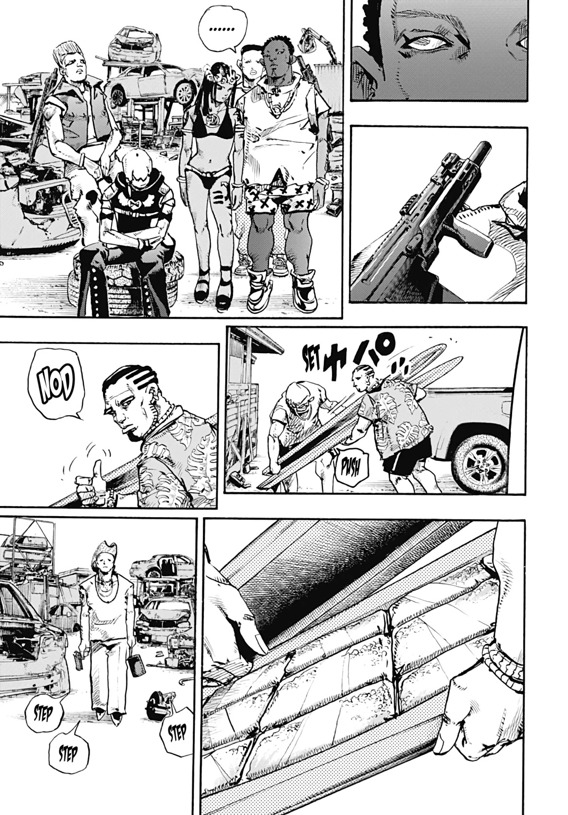 JoJo's Bizarre Adventure Part 9 - The JOJOLands chapter 1 page 31
