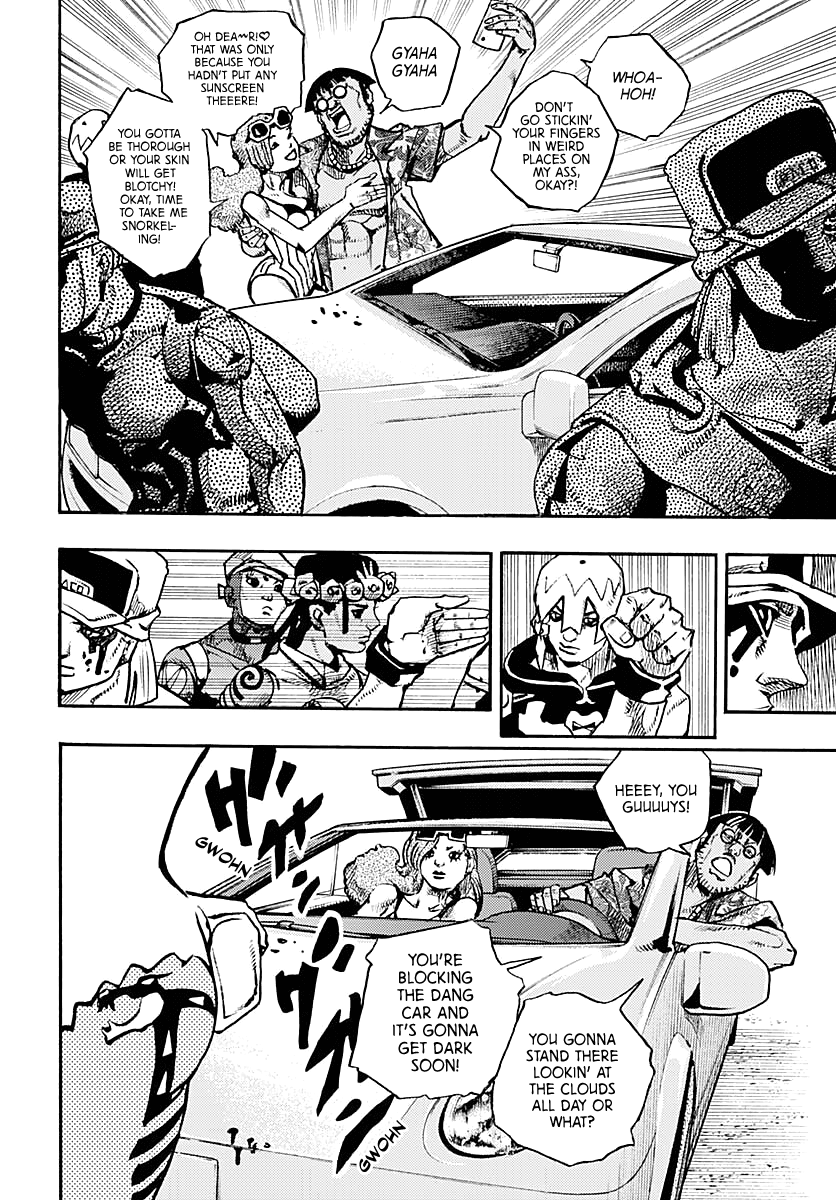 JoJo's Bizarre Adventure Part 9 - The JOJOLands chapter 11 page 10