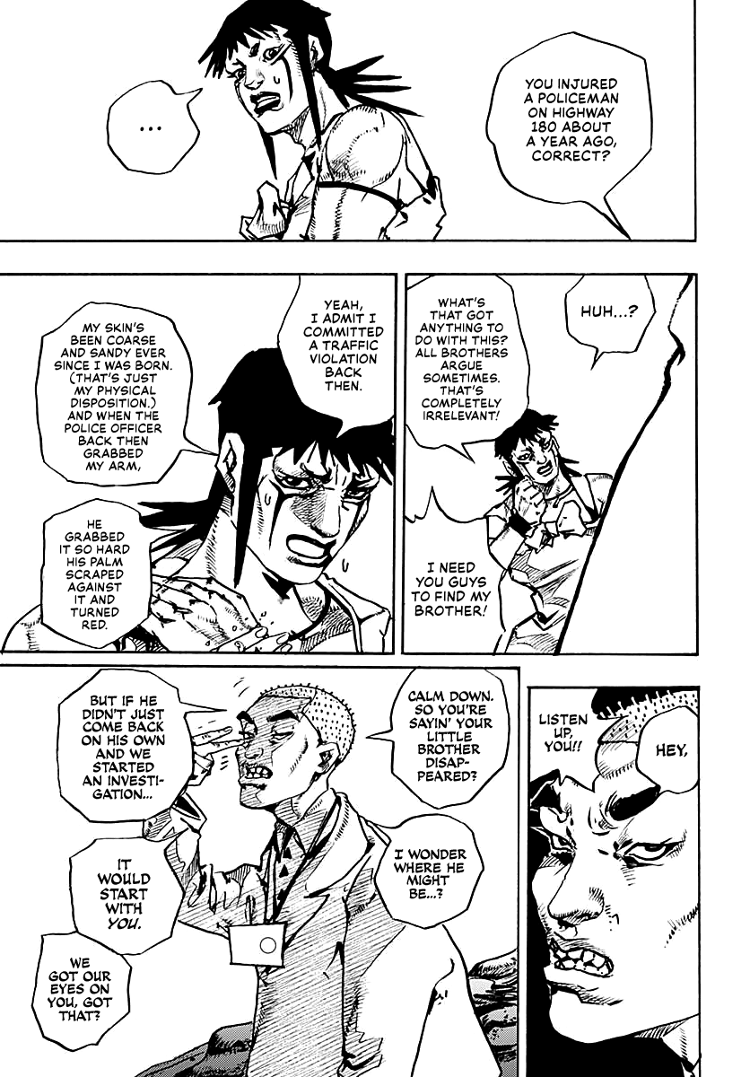 JoJo's Bizarre Adventure Part 9 - The JOJOLands chapter 12 page 22