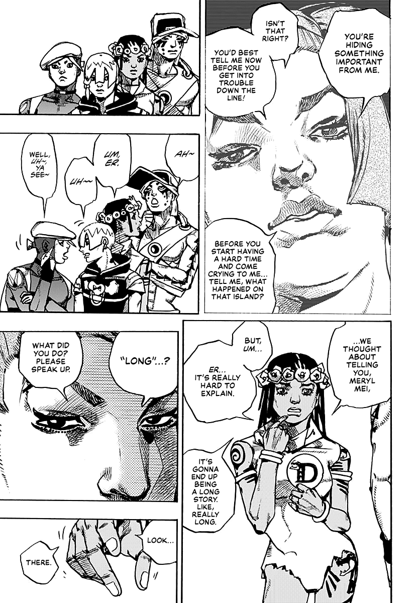 JoJo's Bizarre Adventure Part 9 - The JOJOLands chapter 12 page 32