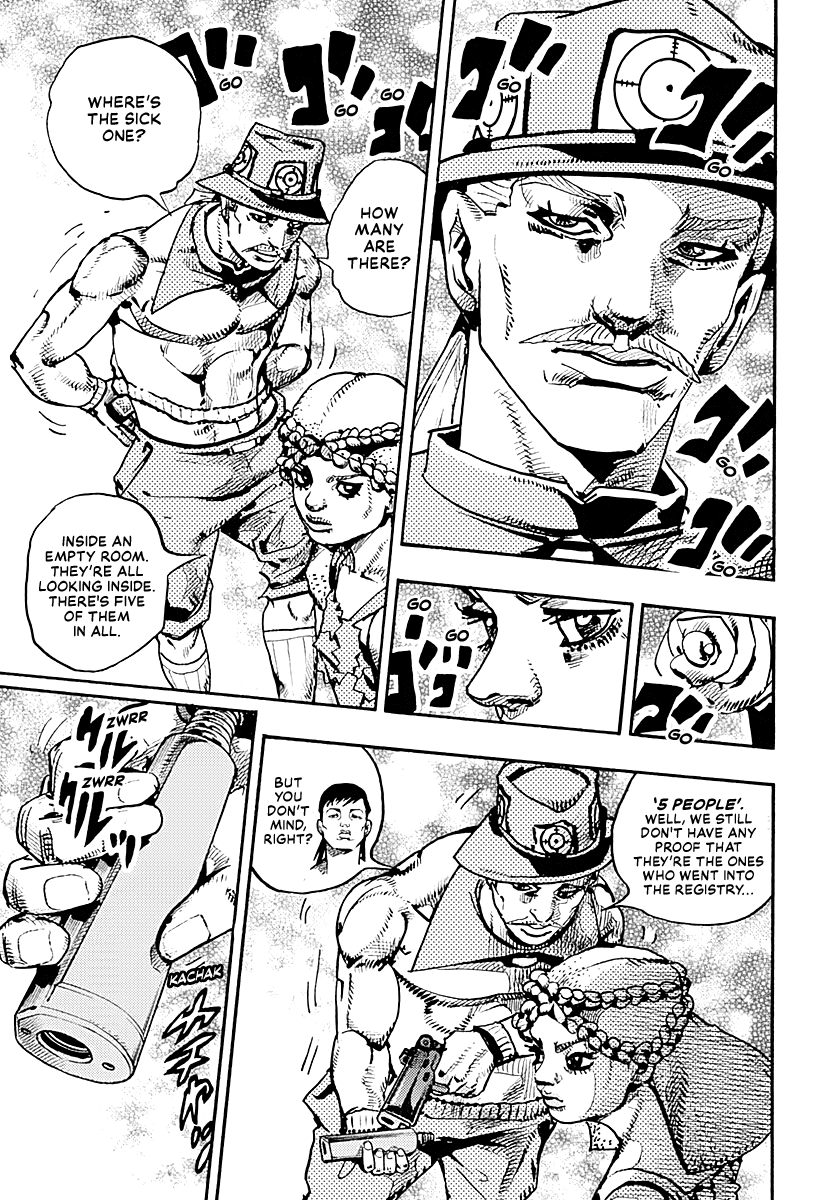 JoJo's Bizarre Adventure Part 9 - The JOJOLands chapter 17 page 36