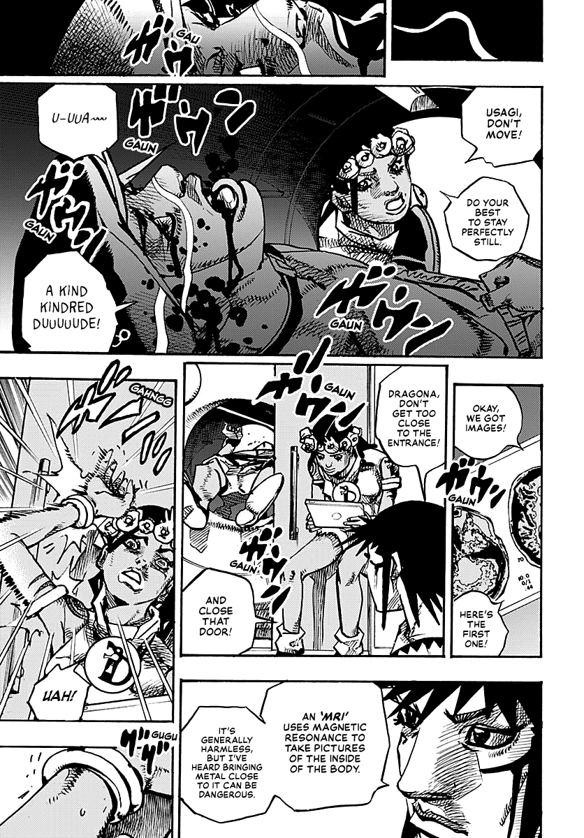 JoJo's Bizarre Adventure Part 9 - The JOJOLands chapter 18 page 19