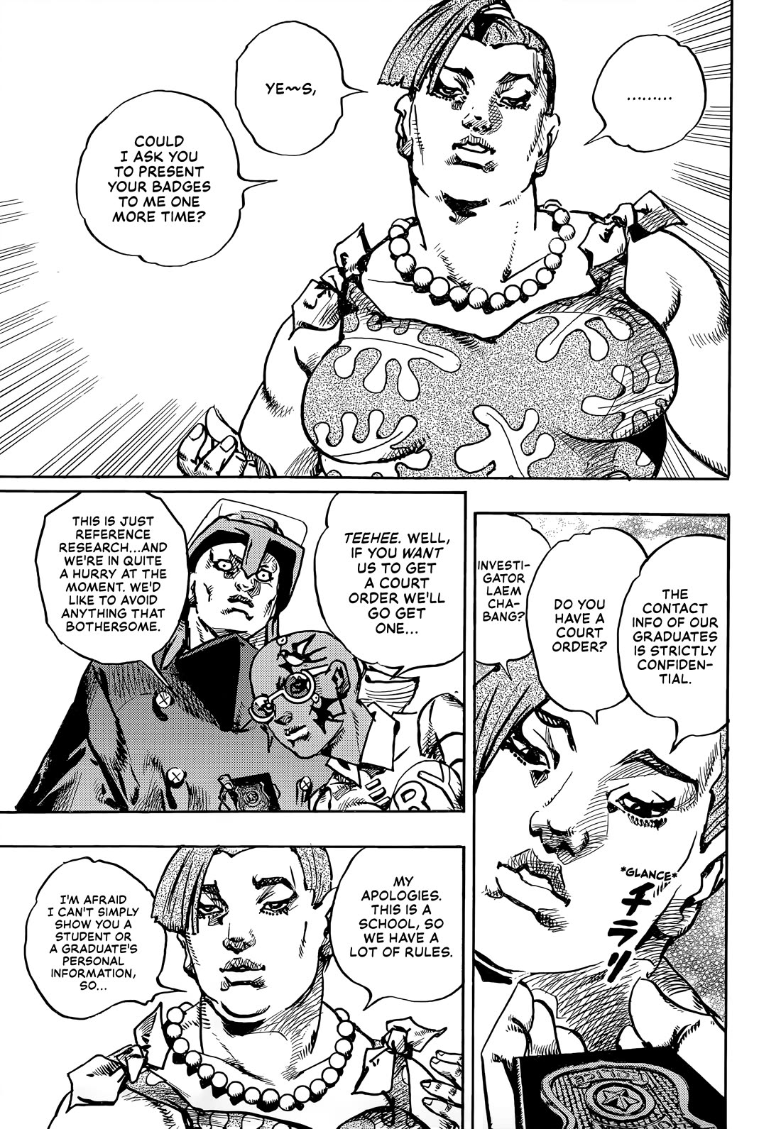 JoJo's Bizarre Adventure Part 9 - The JOJOLands chapter 22 page 23