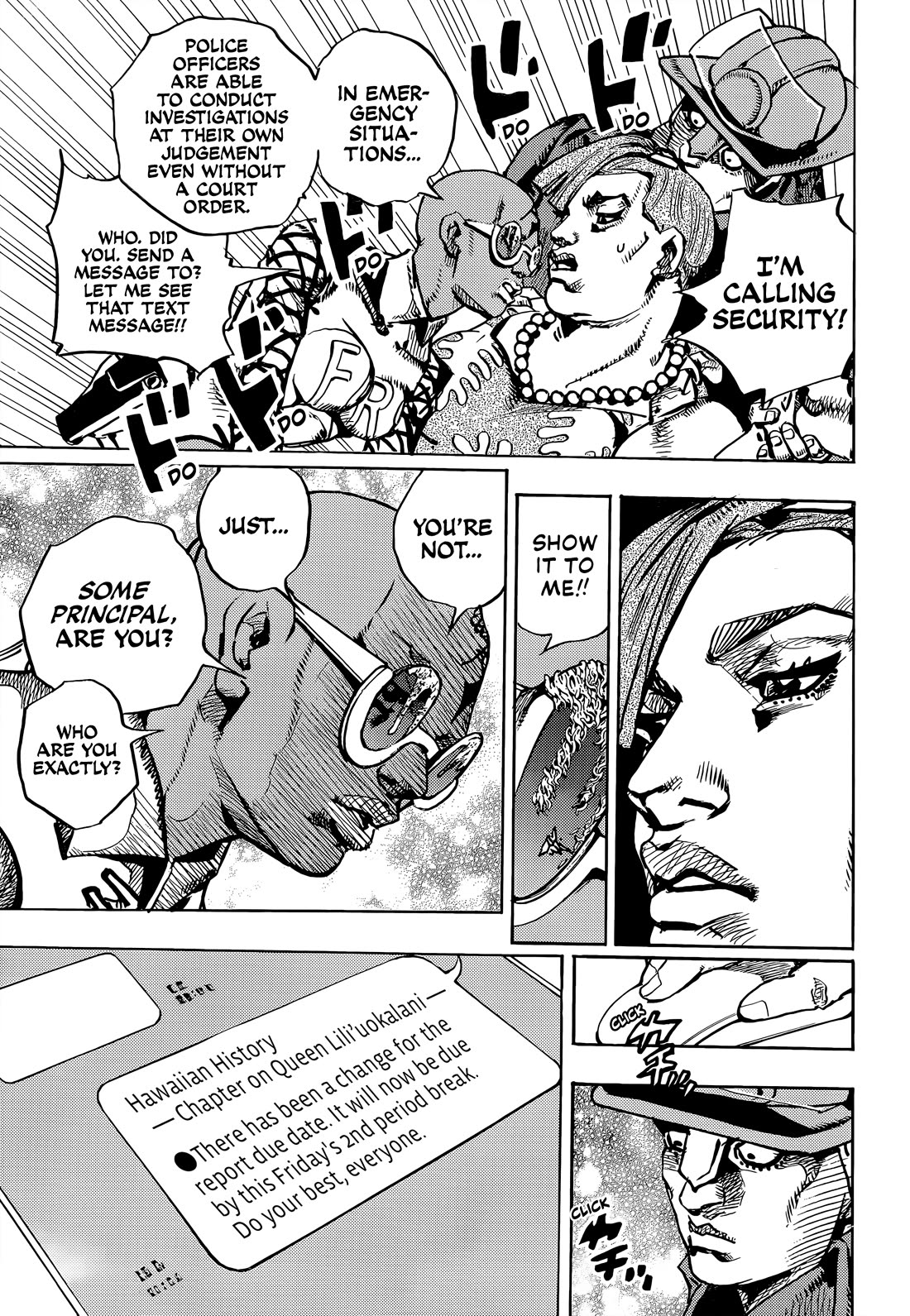 JoJo's Bizarre Adventure Part 9 - The JOJOLands chapter 22 page 28