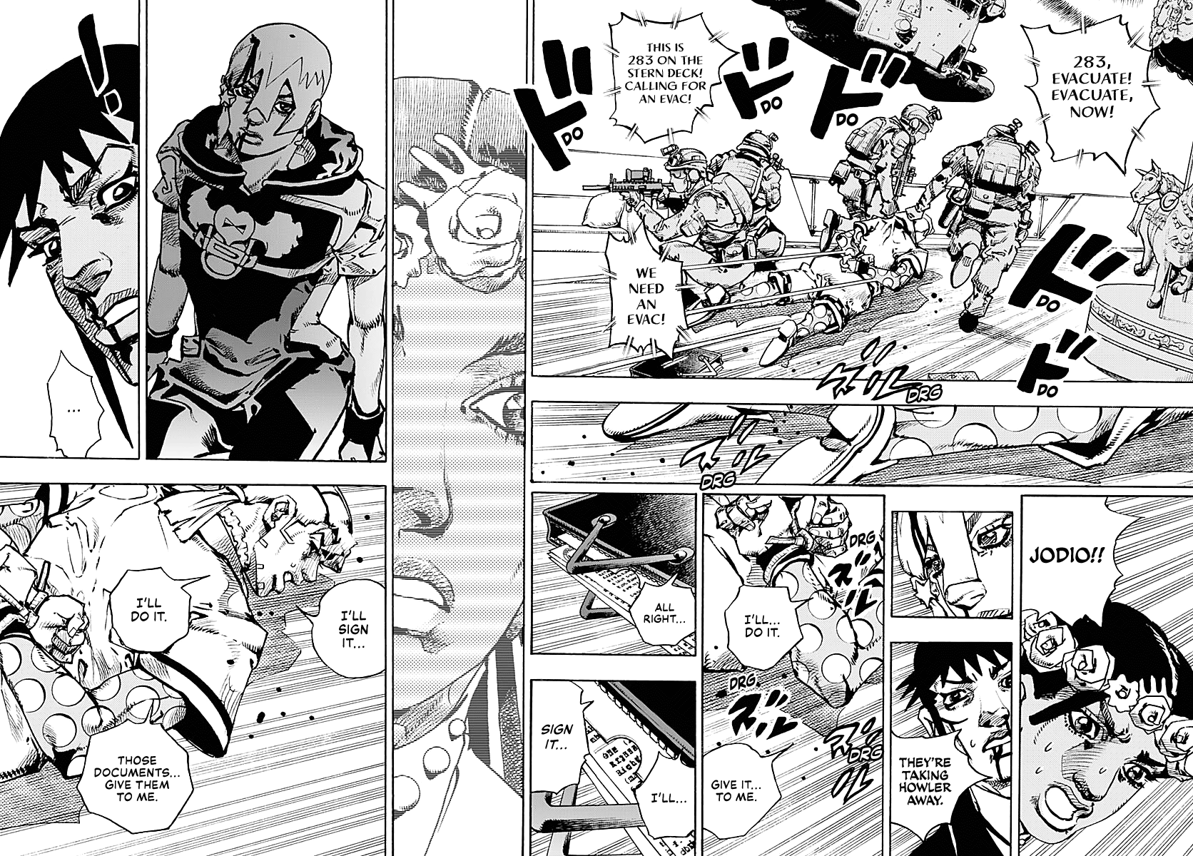 JoJo's Bizarre Adventure Part 9 - The JOJOLands chapter 32 page 22