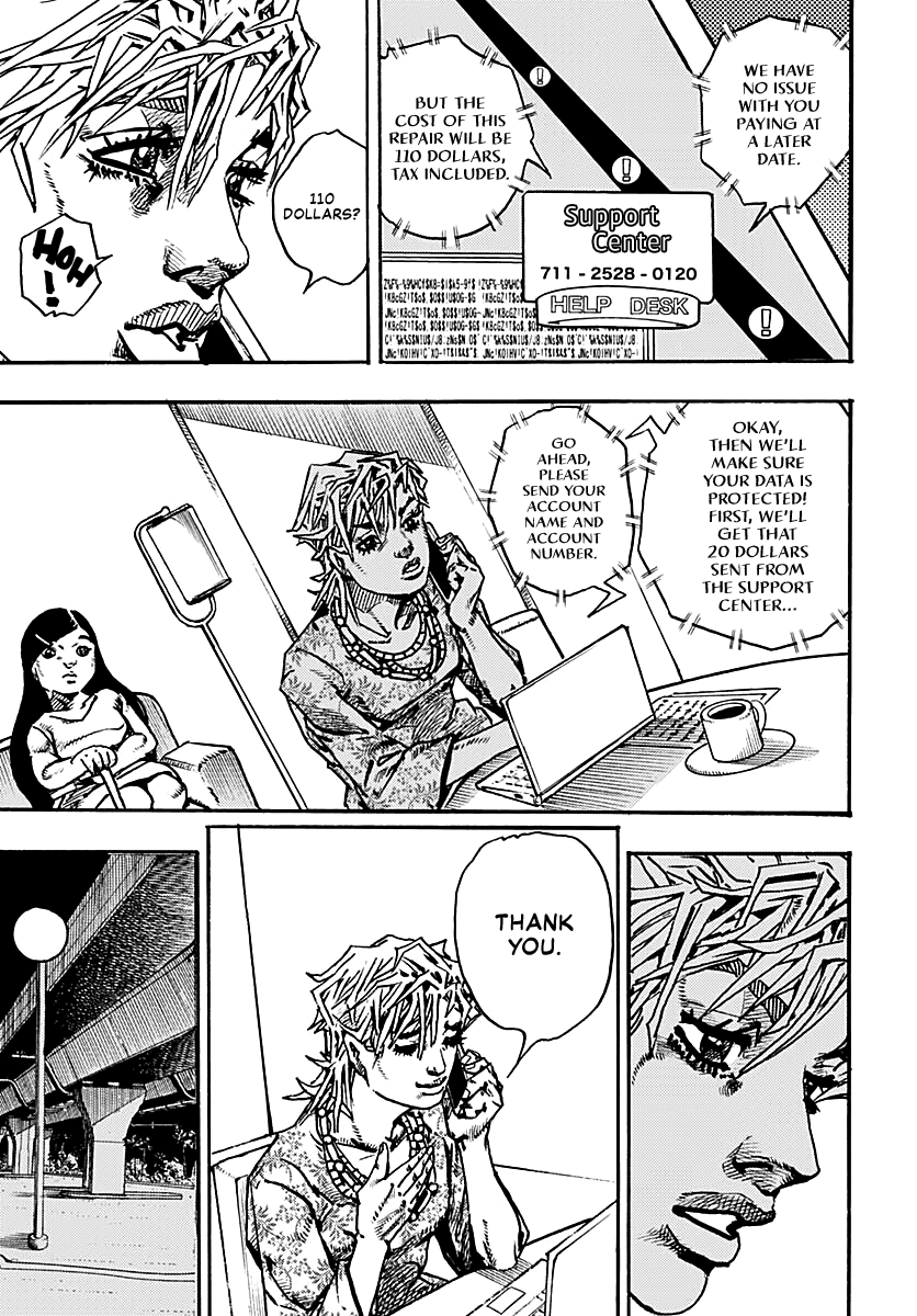 JoJo's Bizarre Adventure Part 9 - The JOJOLands chapter 33 page 15