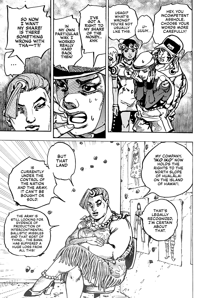JoJo's Bizarre Adventure Part 9 - The JOJOLands chapter 33 page 22