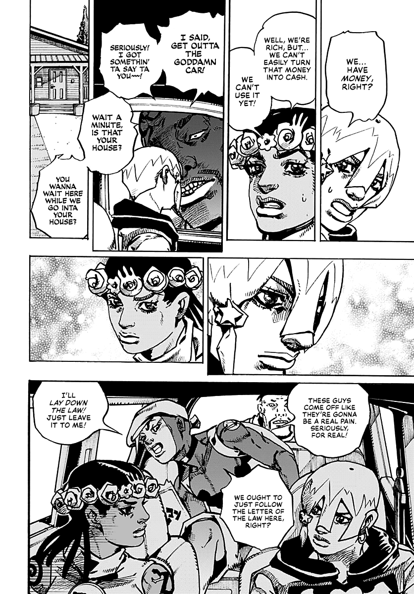 JoJo's Bizarre Adventure Part 9 - The JOJOLands chapter 33 page 6