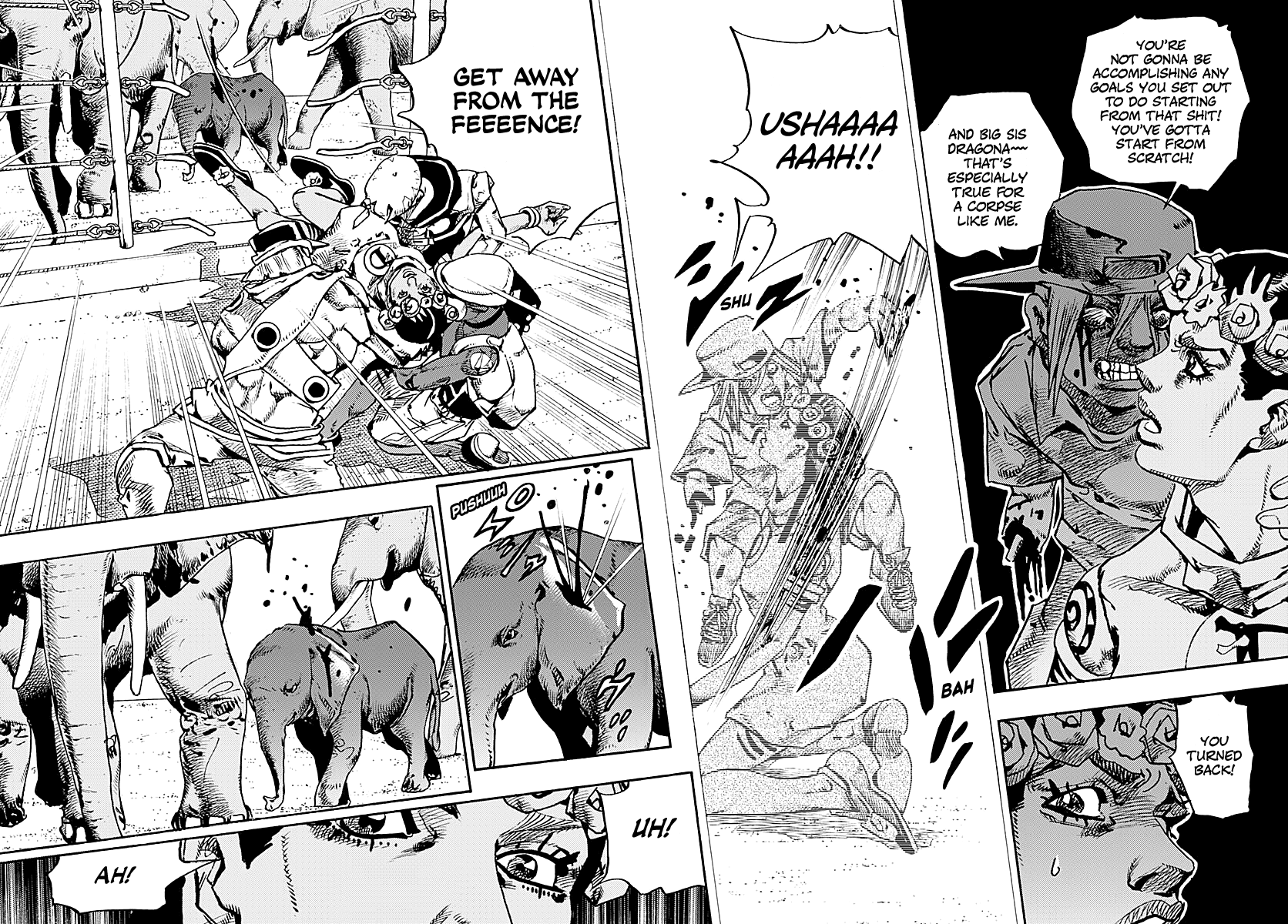JoJo's Bizarre Adventure Part 9 - The JOJOLands chapter 36 page 11