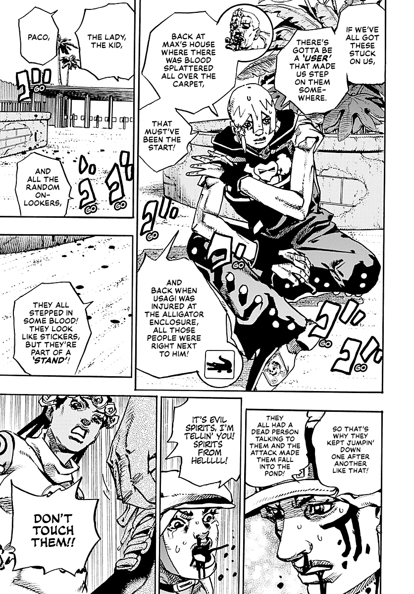 JoJo's Bizarre Adventure Part 9 - The JOJOLands chapter 36 page 5