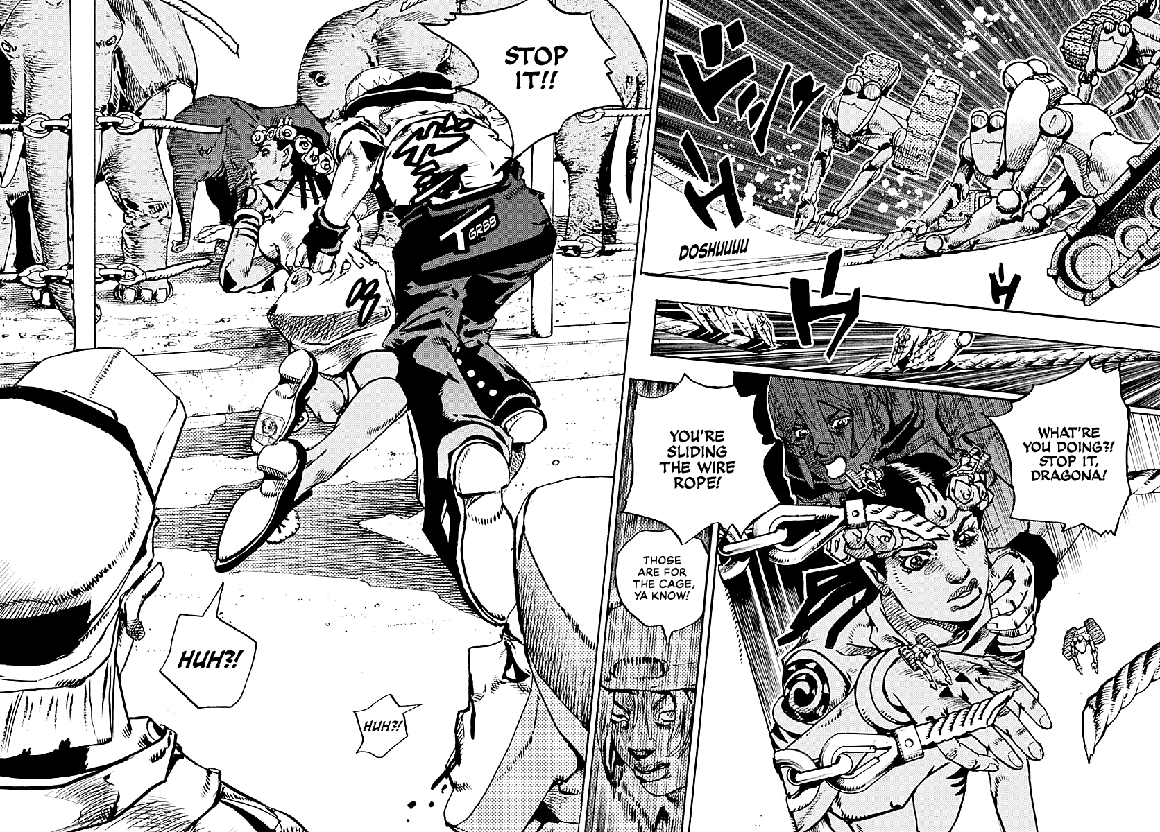JoJo's Bizarre Adventure Part 9 - The JOJOLands chapter 36 page 8