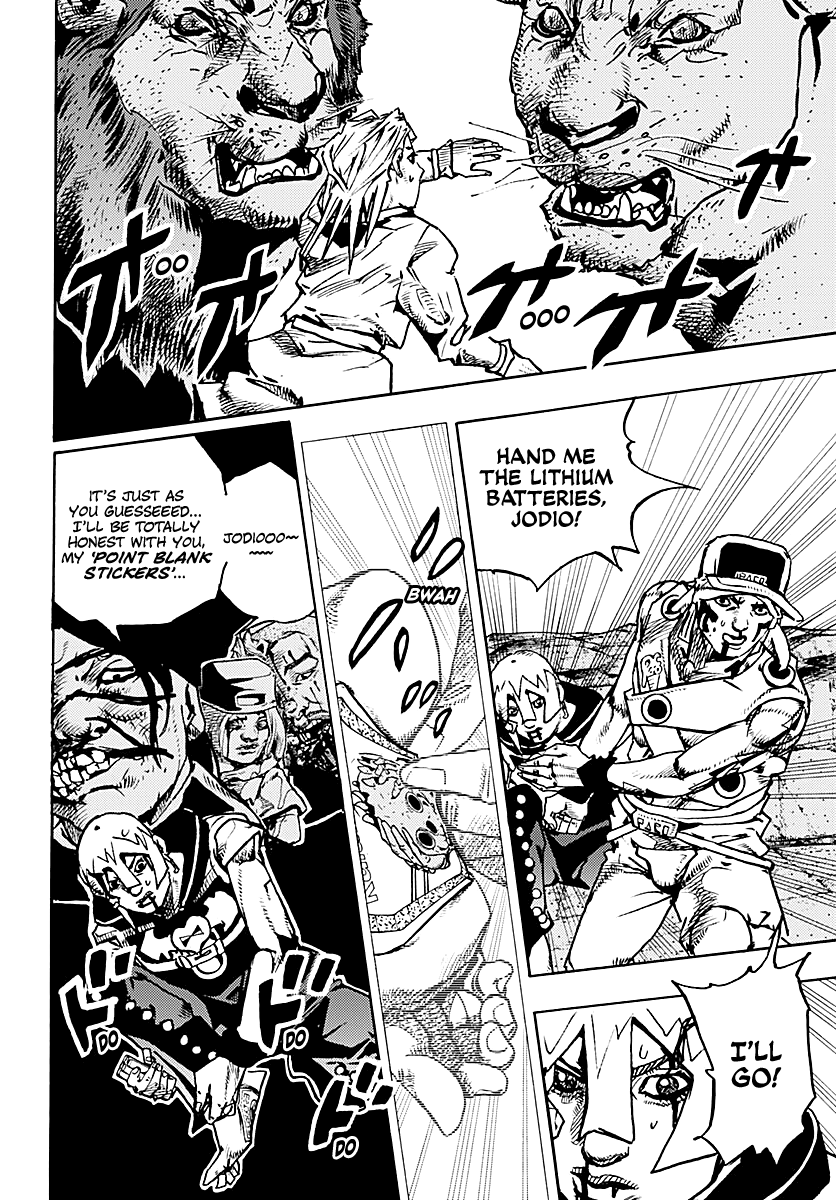 JoJo's Bizarre Adventure Part 9 - The JOJOLands chapter 37 page 22