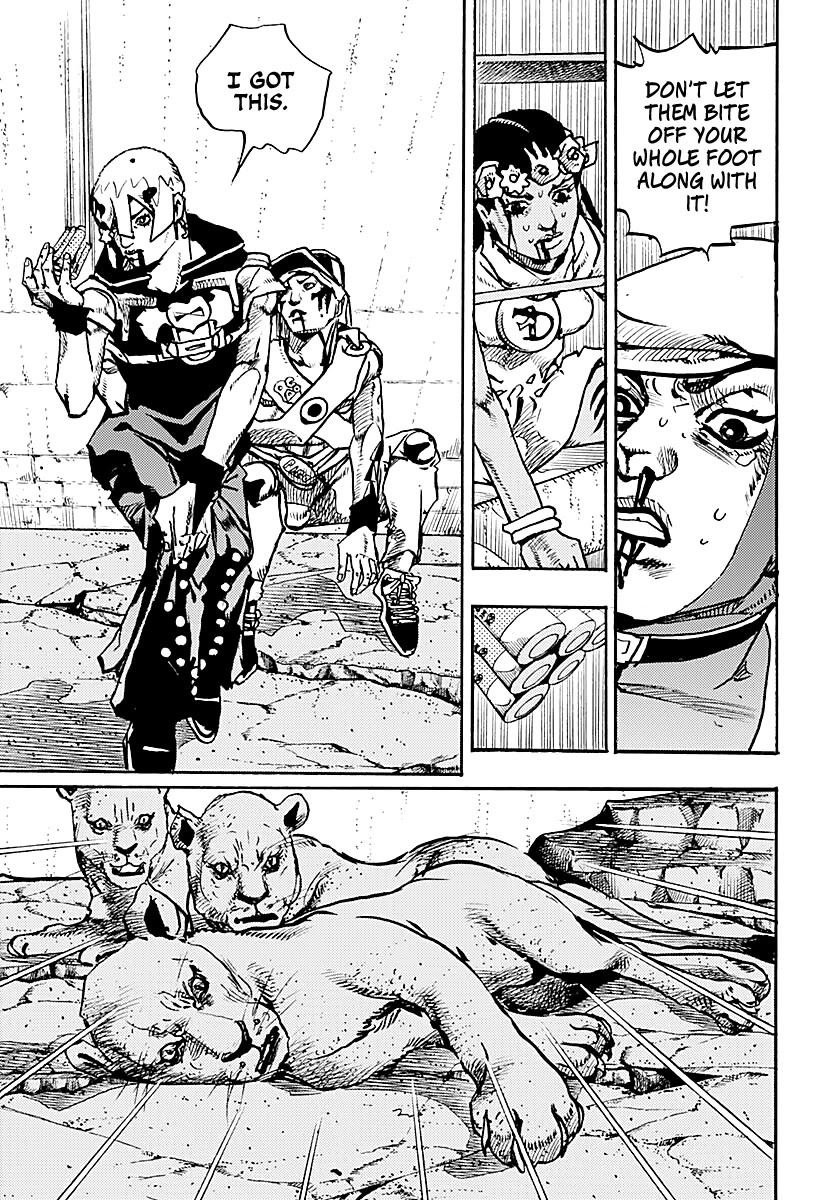 JoJo's Bizarre Adventure Part 9 - The JOJOLands chapter 37 page 3