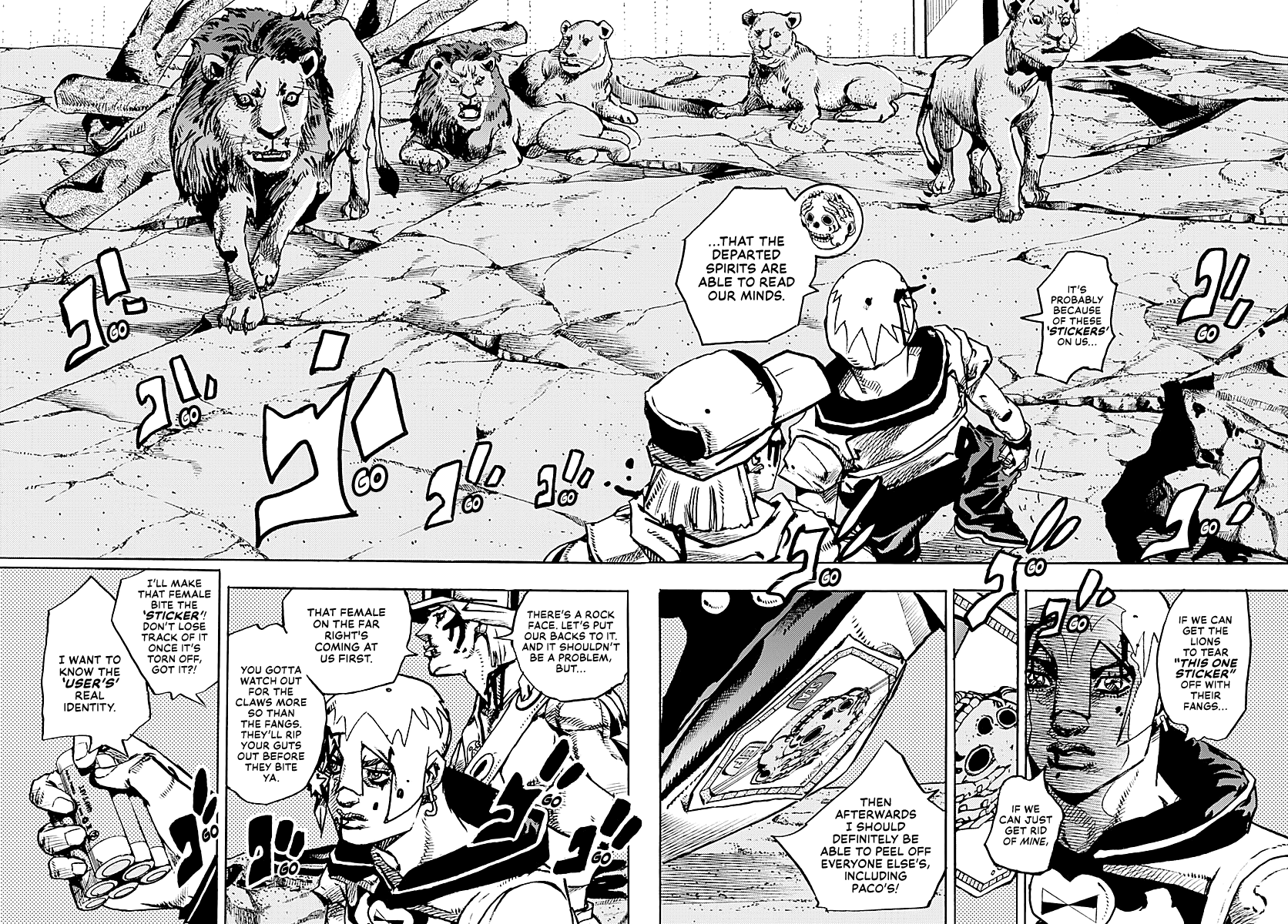 JoJo's Bizarre Adventure Part 9 - The JOJOLands chapter 37 page 4