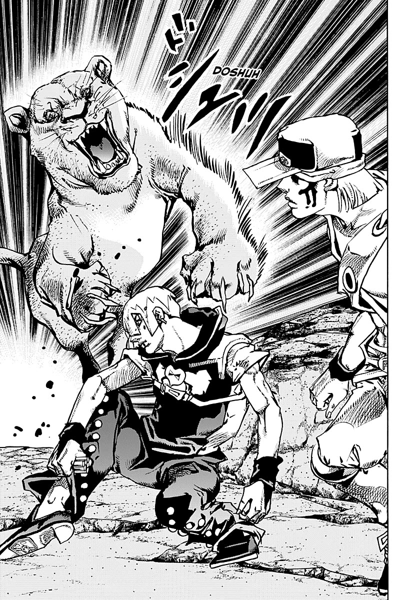 JoJo's Bizarre Adventure Part 9 - The JOJOLands chapter 37 page 6