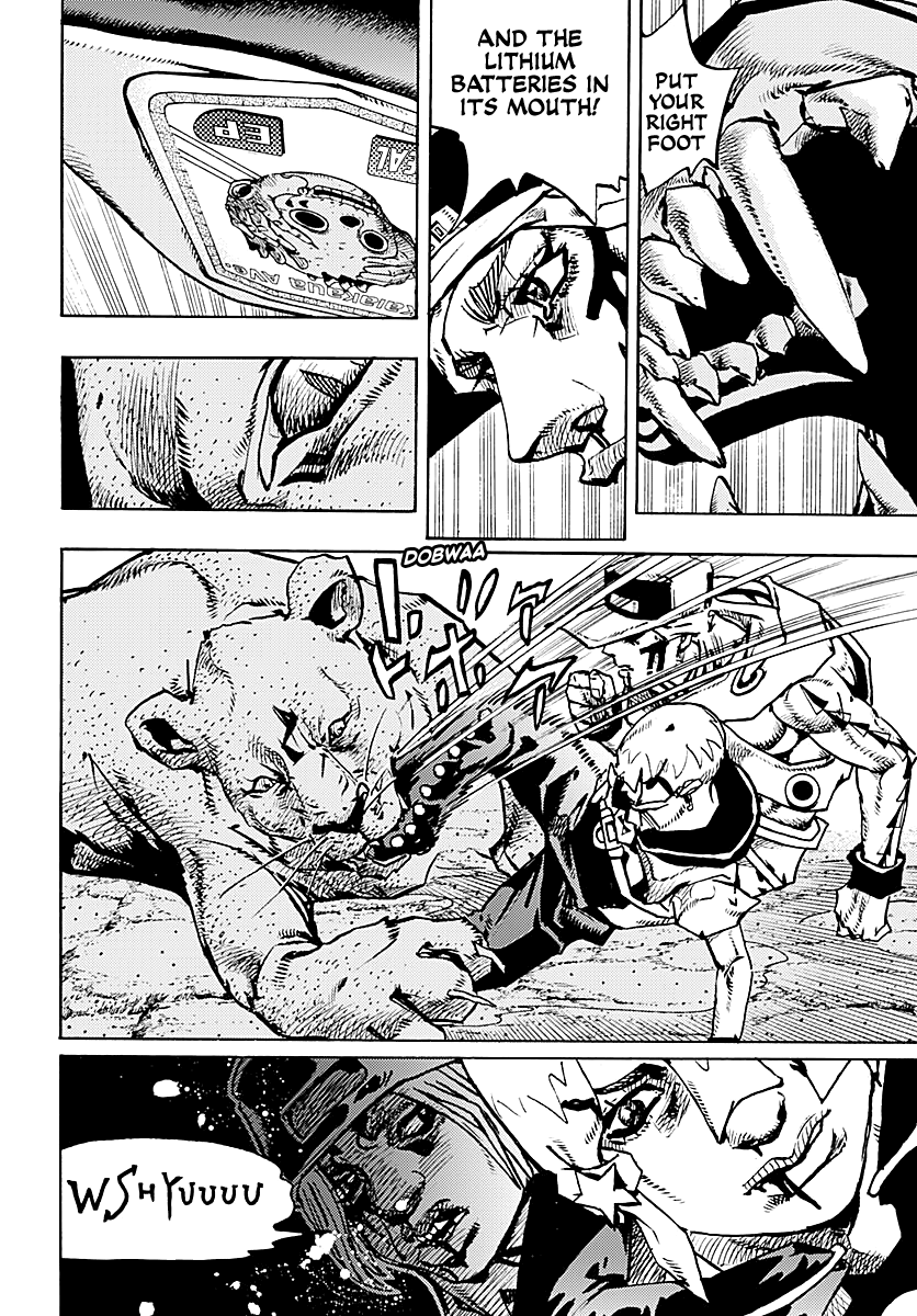 JoJo's Bizarre Adventure Part 9 - The JOJOLands chapter 37 page 8