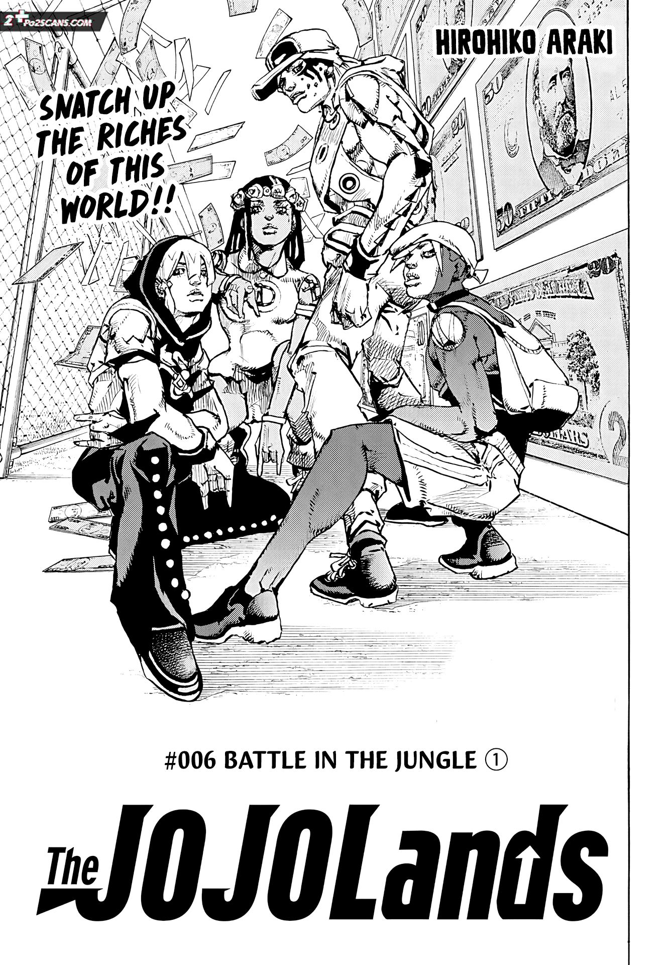 JoJo's Bizarre Adventure Part 9 - The JOJOLands chapter 6 page 1