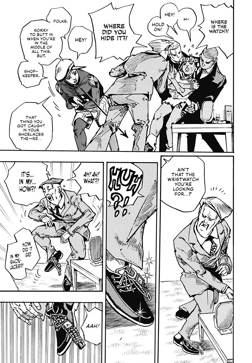 JoJo's Bizarre Adventure Part 9 - The JOJOLands chapter 9 page 28
