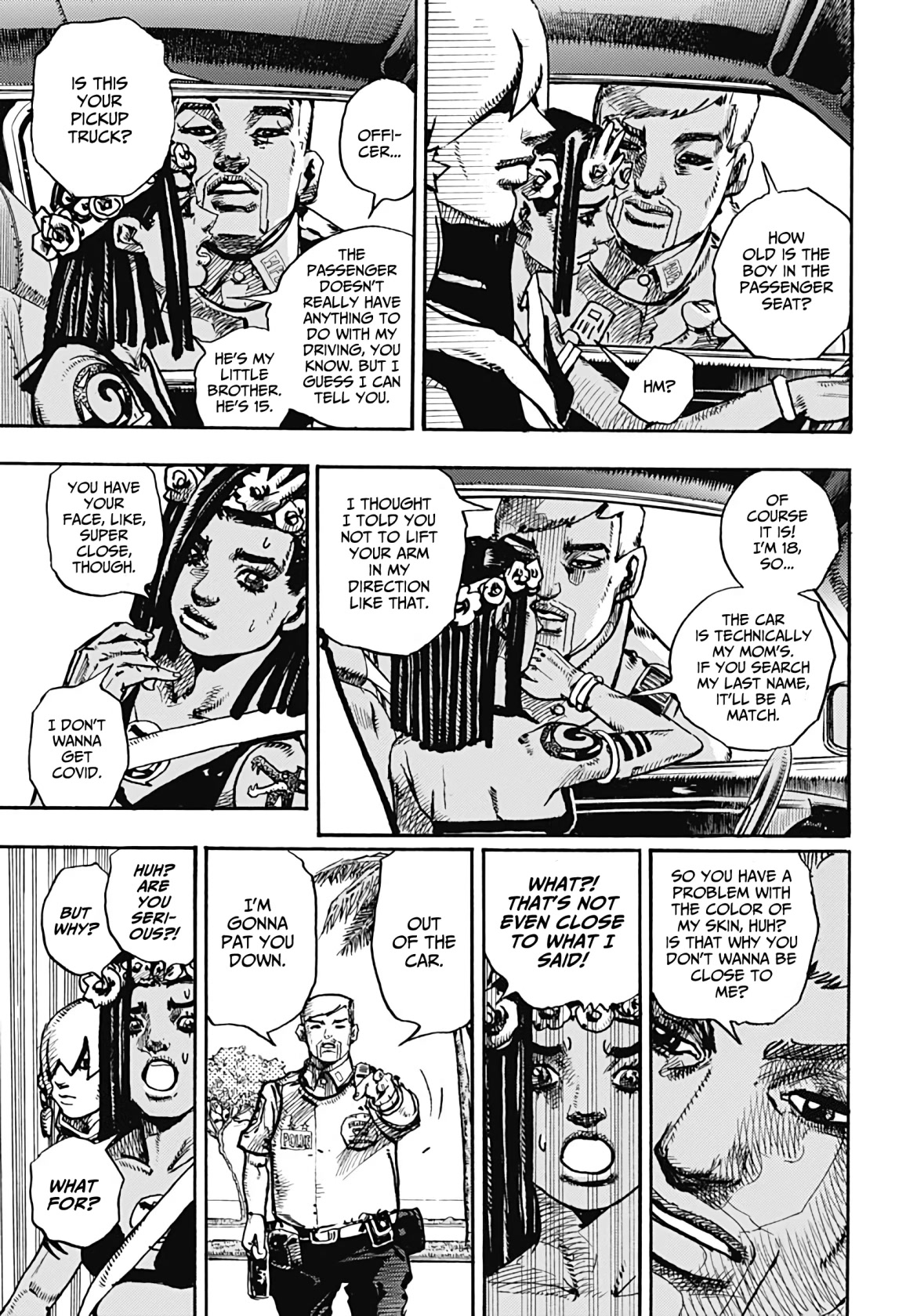 JoJo's Bizarre Adventure Part 9 - The JOJOLands chapter 1 page 10