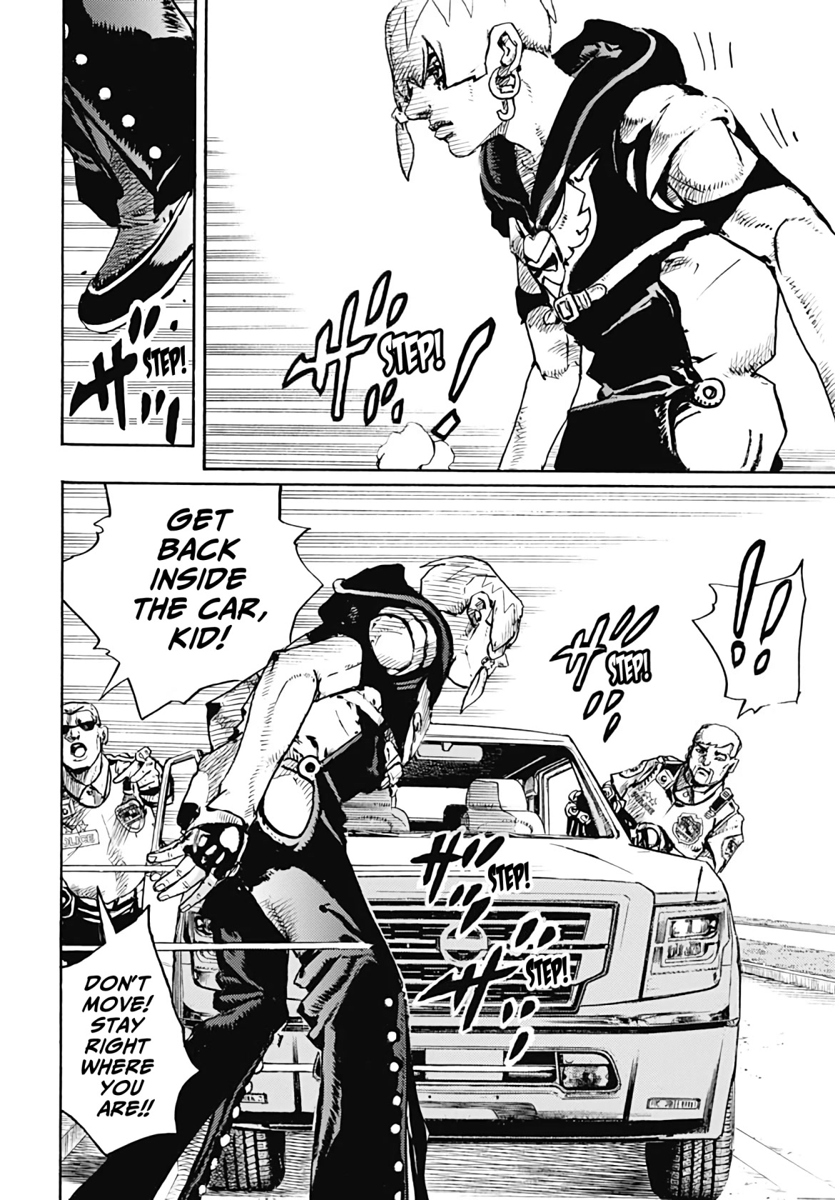 JoJo's Bizarre Adventure Part 9 - The JOJOLands chapter 1 page 16