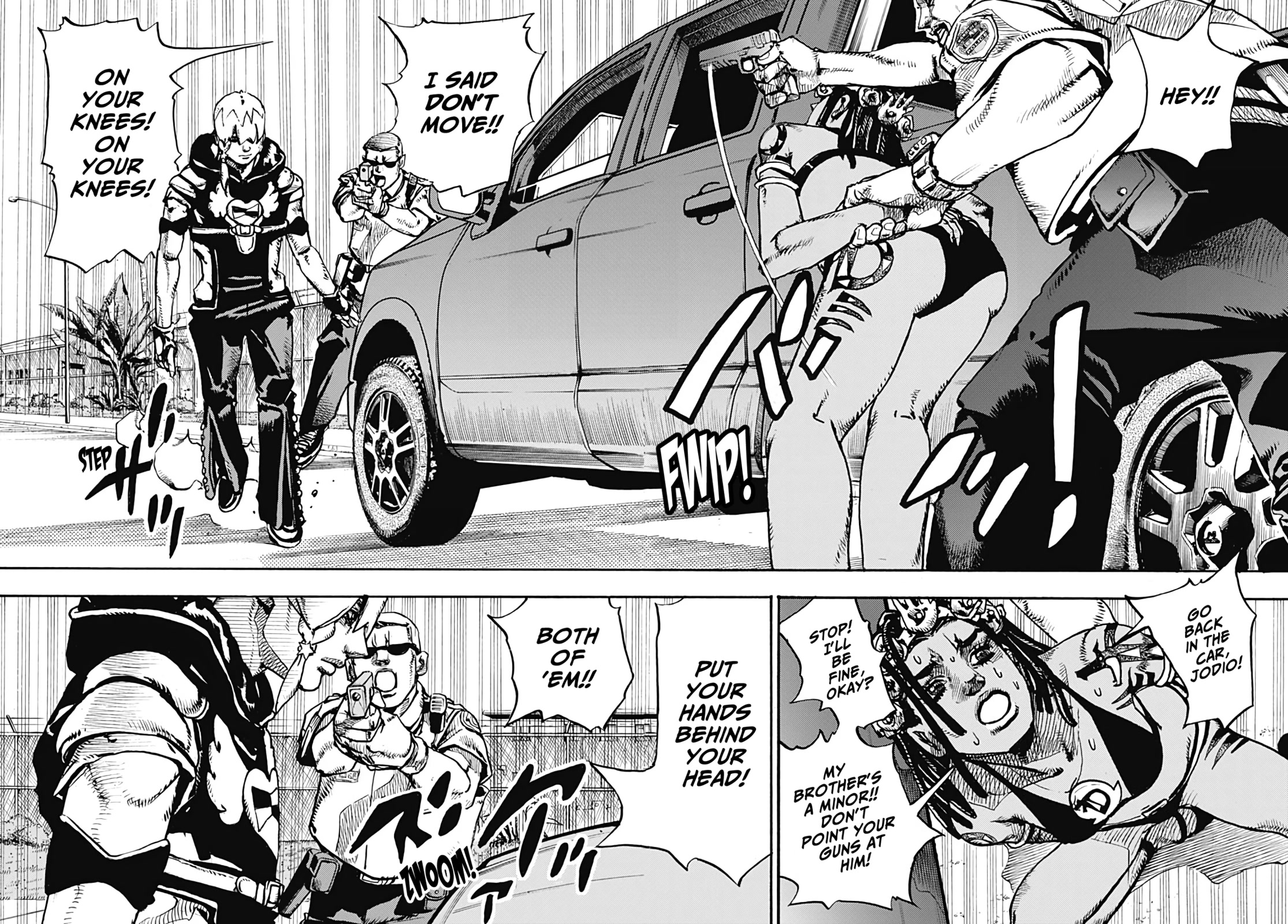 JoJo's Bizarre Adventure Part 9 - The JOJOLands chapter 1 page 18