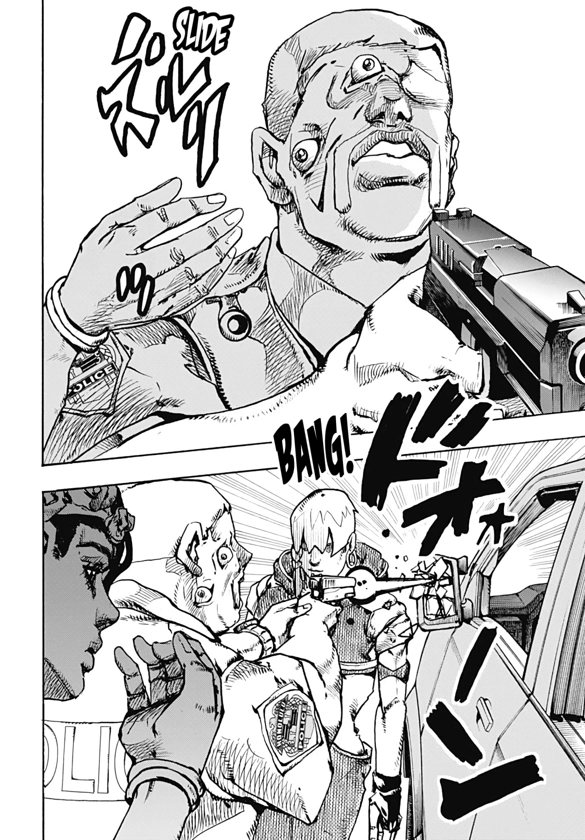 JoJo's Bizarre Adventure Part 9 - The JOJOLands chapter 1 page 22